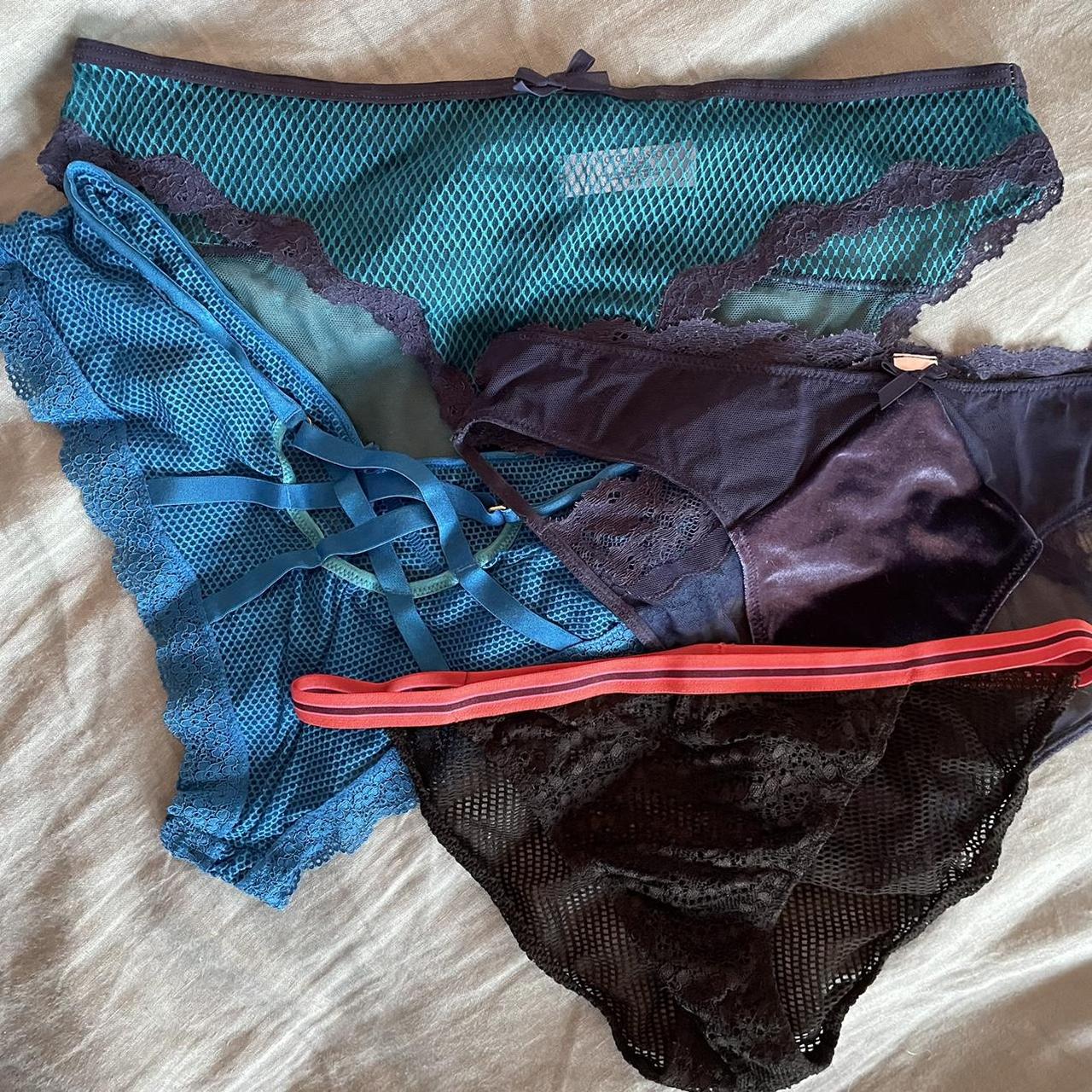 Victoria’s Secret knickers bundle. Size M, size 10.... Depop