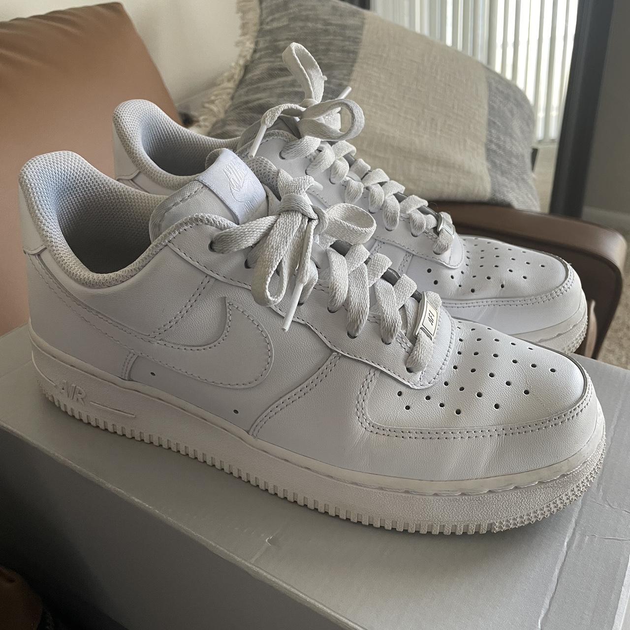 Men's White Trainers | Depop