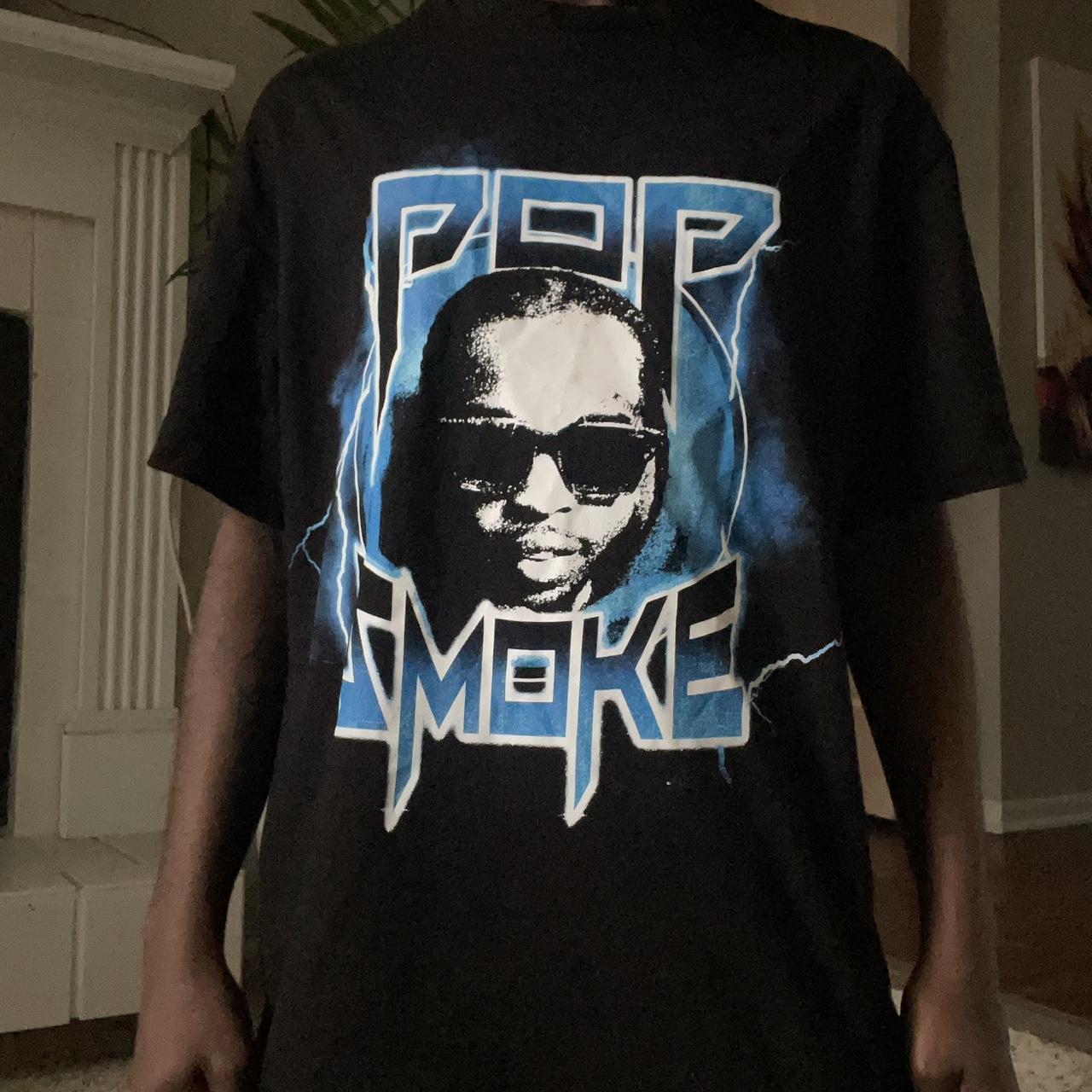 Pop smoke graphic t #popsmoke - Depop