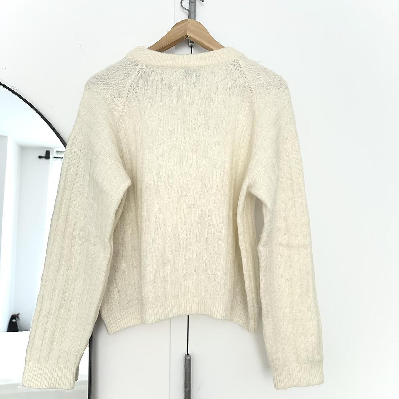 Acne studios Ribbed Dramatic Mohair Sweater. Color | Depop