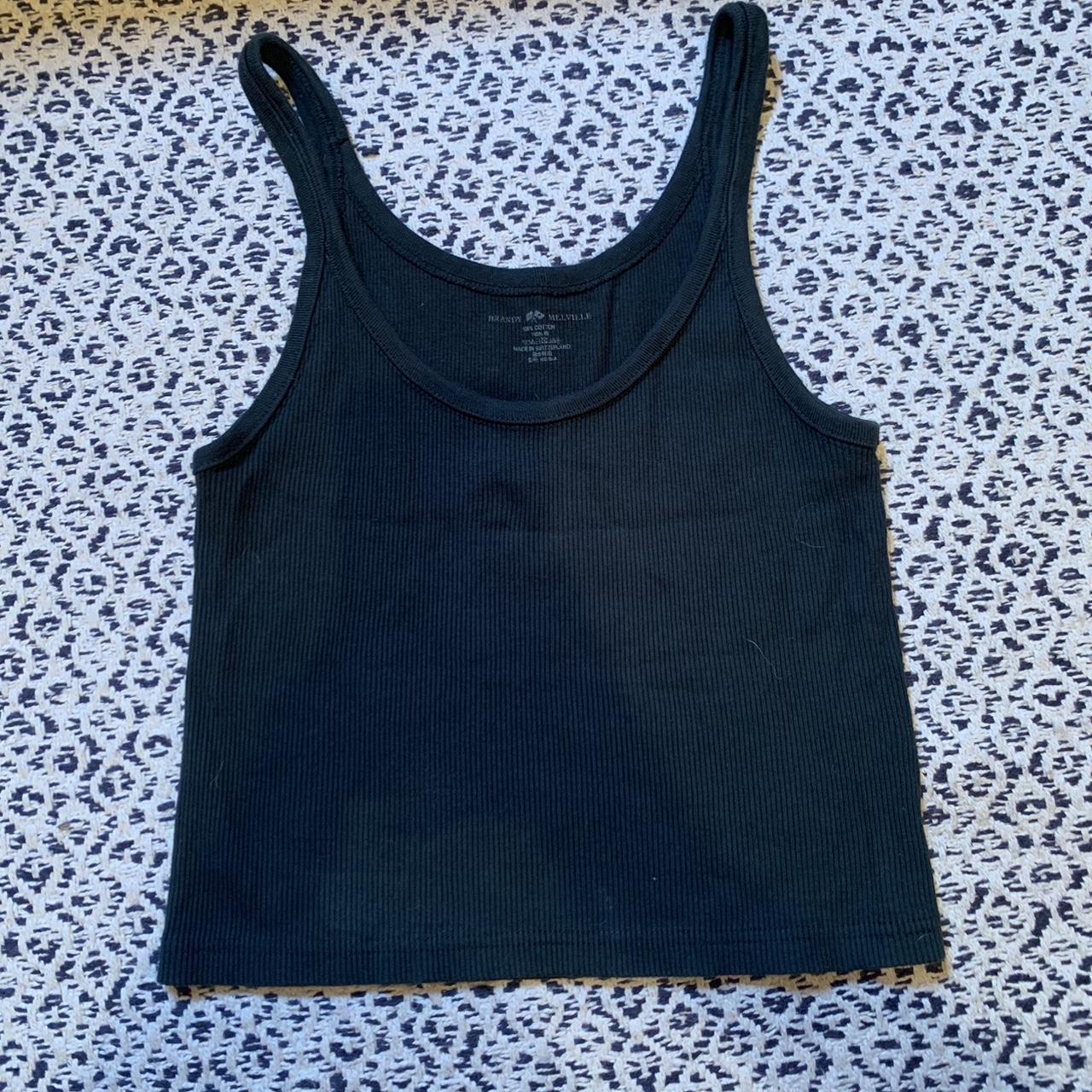 dark green brandy melville vest top super cute... Depop