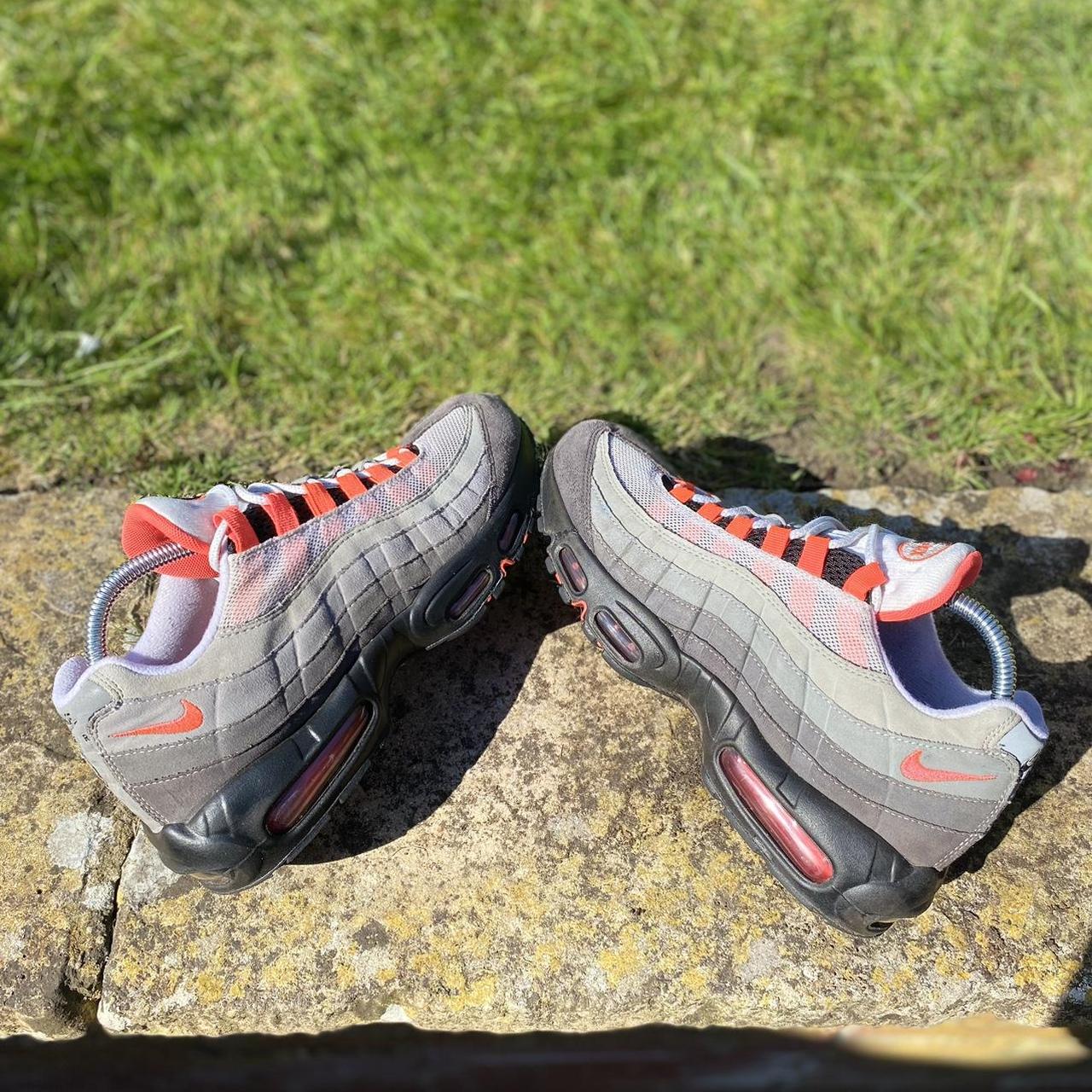 Air Max 95 White Solar Red Size 10 Nike Zoom Vapor X Air Max 95 Solar