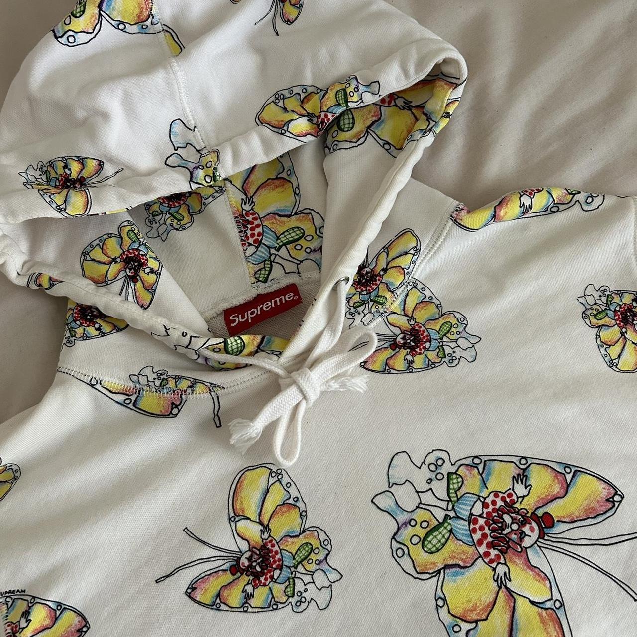 Supreme Gonz butterfly clown hoodie Excellent. Depop