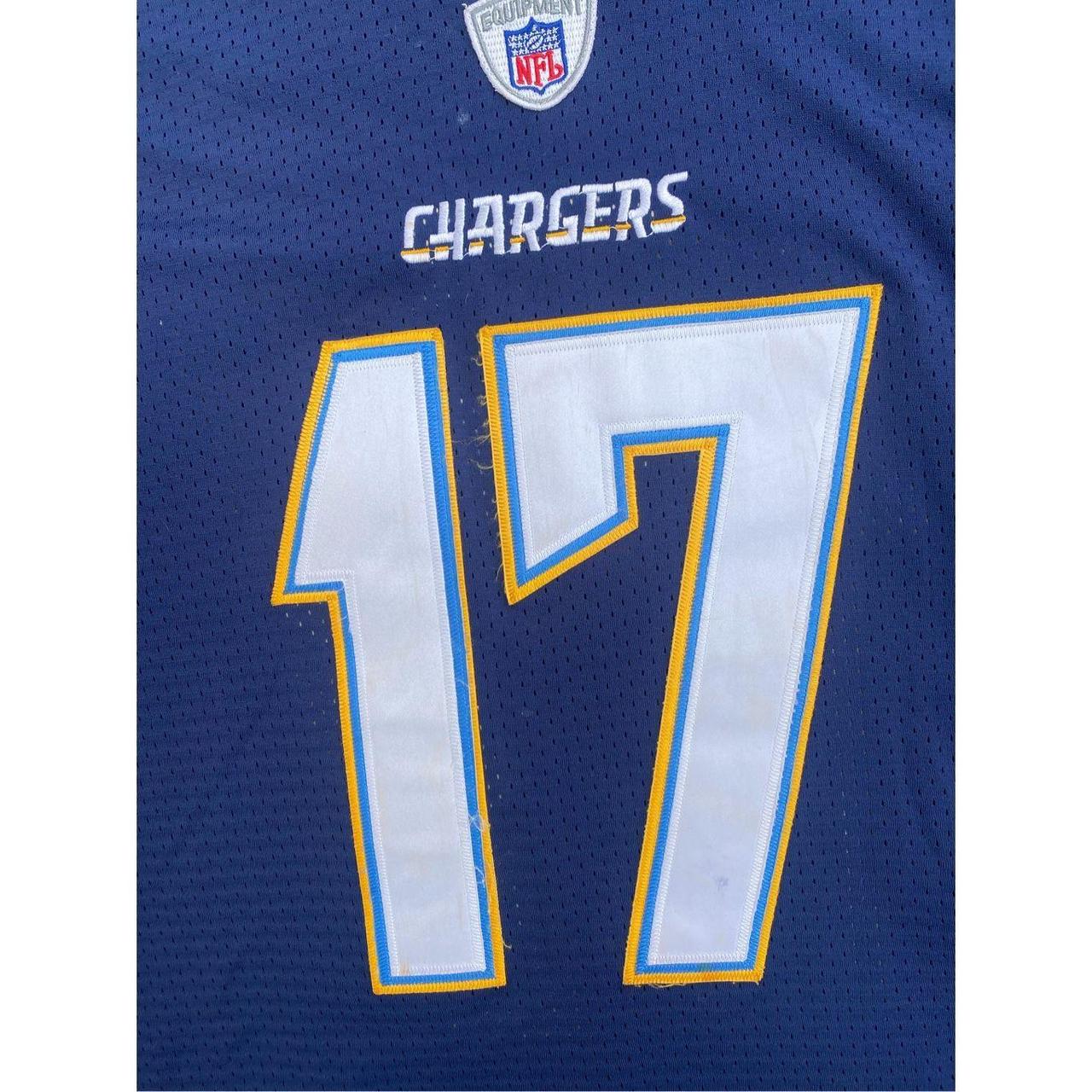 Philip Rivers San Diego Chargers Reebok Authentic NFL Jersey