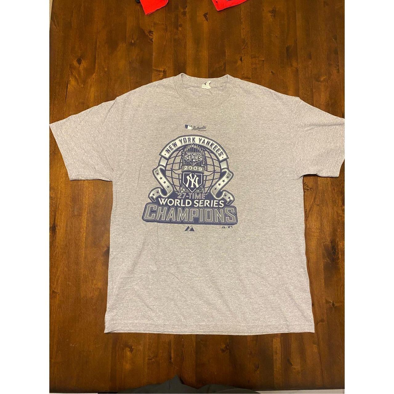 New York Yankees 2009 World Series champions t shirt - Depop