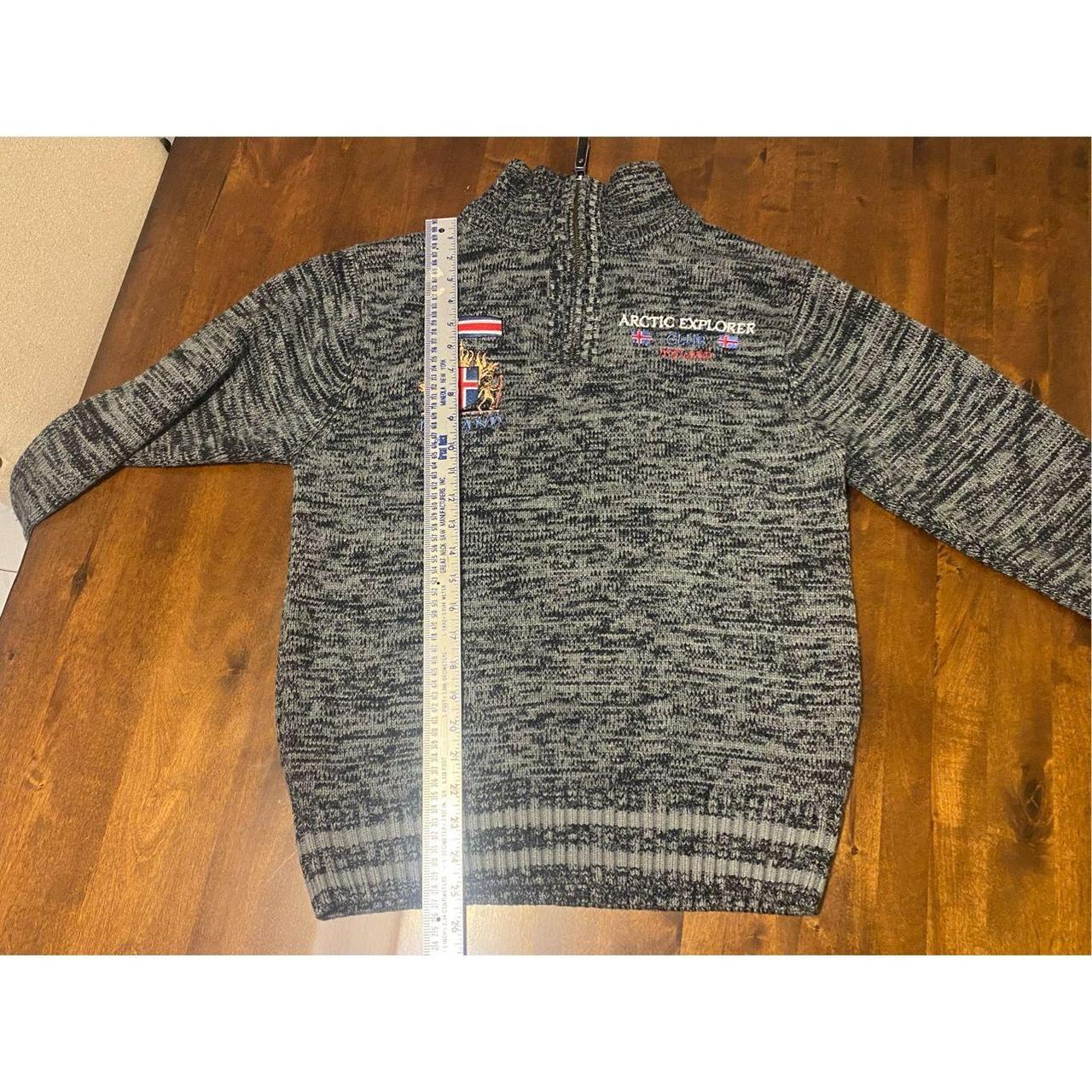 Men's Grey Jumper Depop