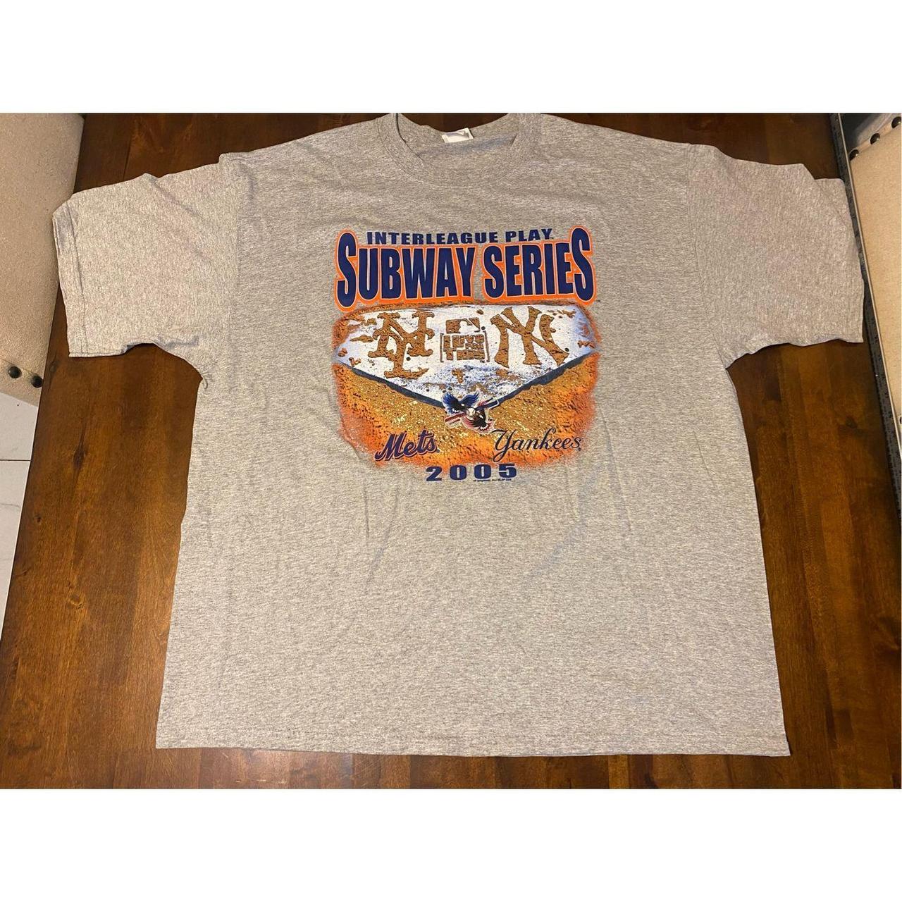 New York Yankees VS Mets Subway Series T-Shirt  - Depop