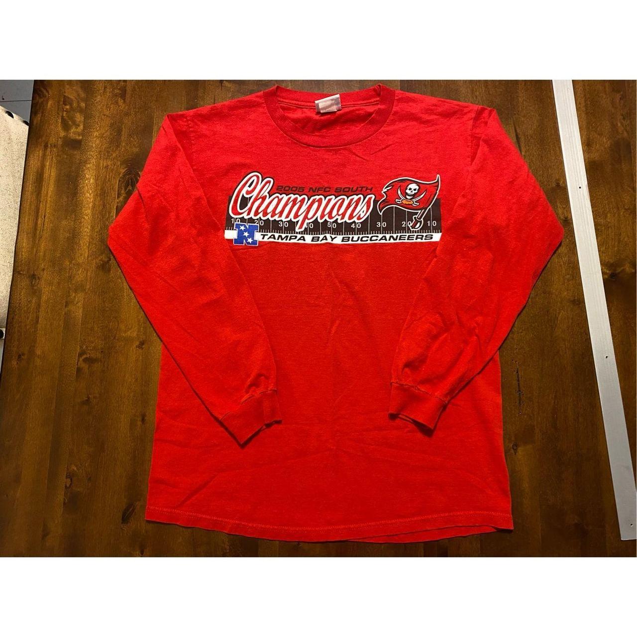 Tampa Bay Buccaneers Long Sleeve T Shirt Size - Depop