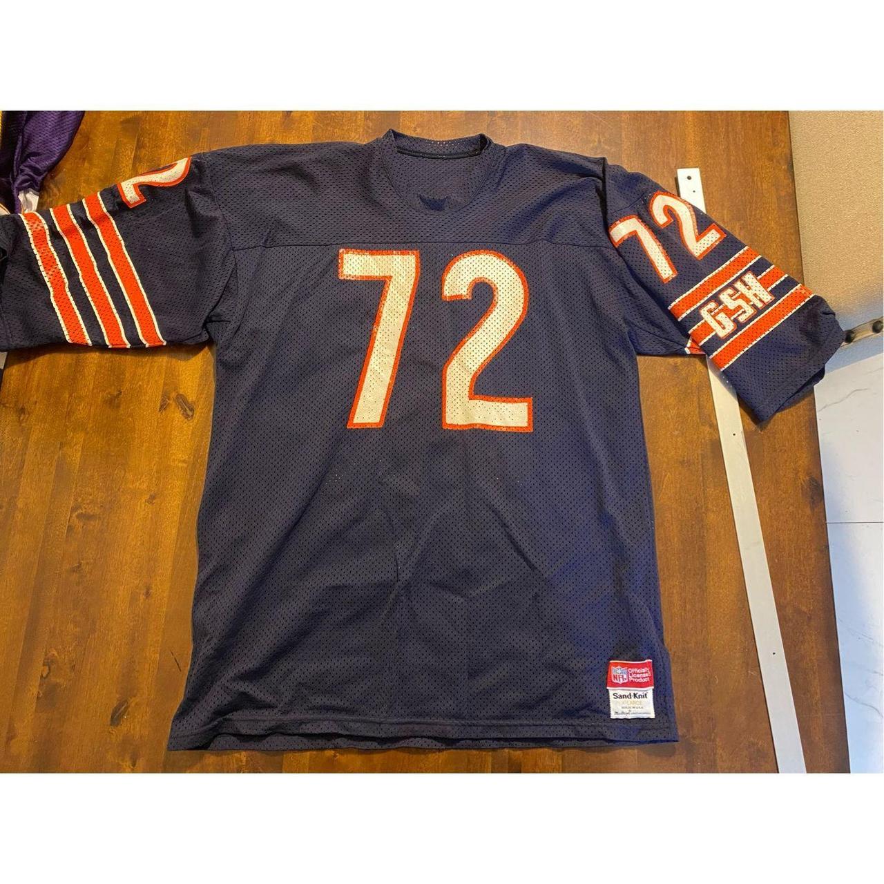 Vintage Sand Knit Chicago Bears NFL Jersey XL