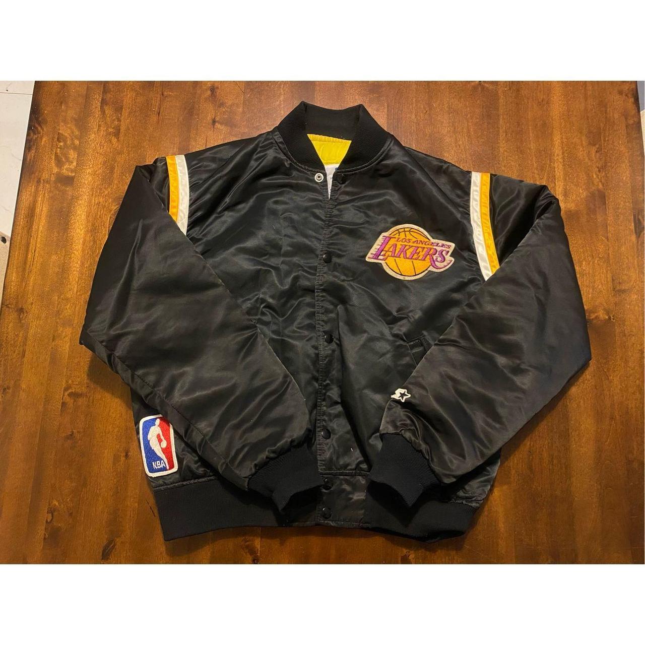 Los Angeles Lakers Vintage 80s Starter Satin Bomber Jacket 
