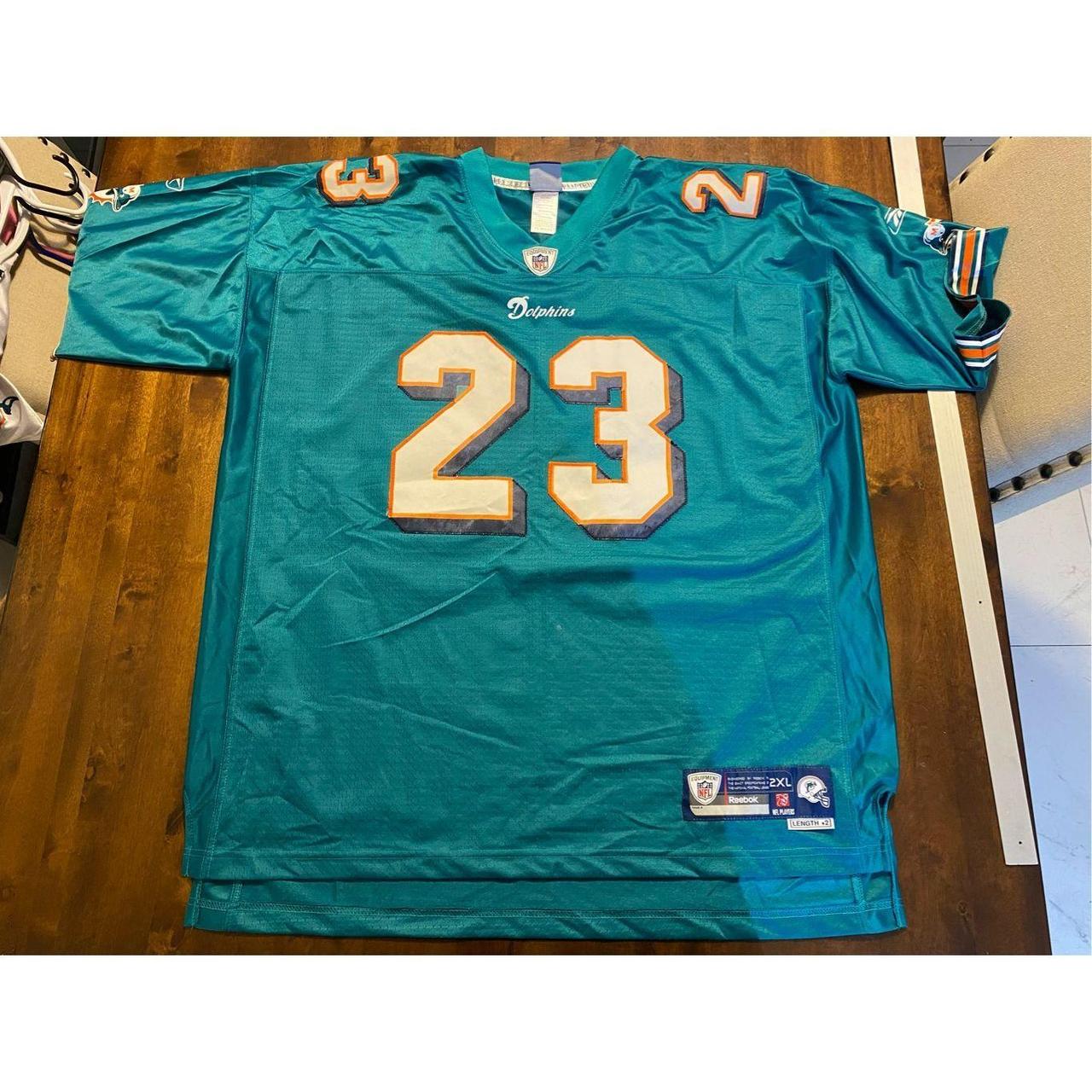 Miami Dolphins Jersey #23 Ronnie Brown Women's Size M NFL