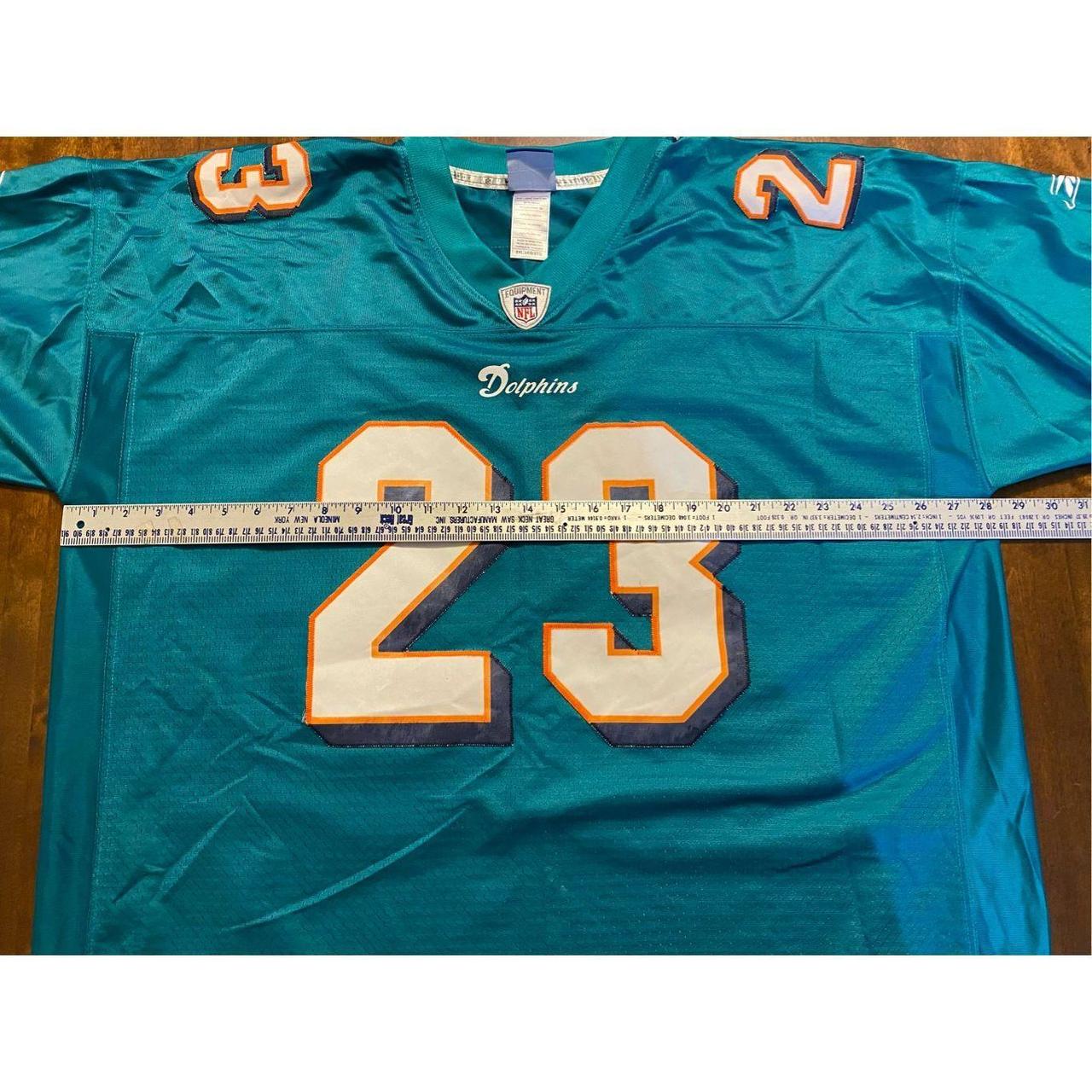 Reebok NFL Football Miami Dolphins Ronnie Brown #23 Football Jersey Size XL