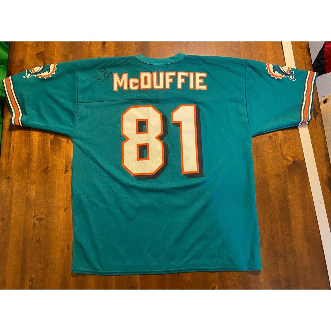 Free shipping Vintage Miami dolphins jersey - Depop