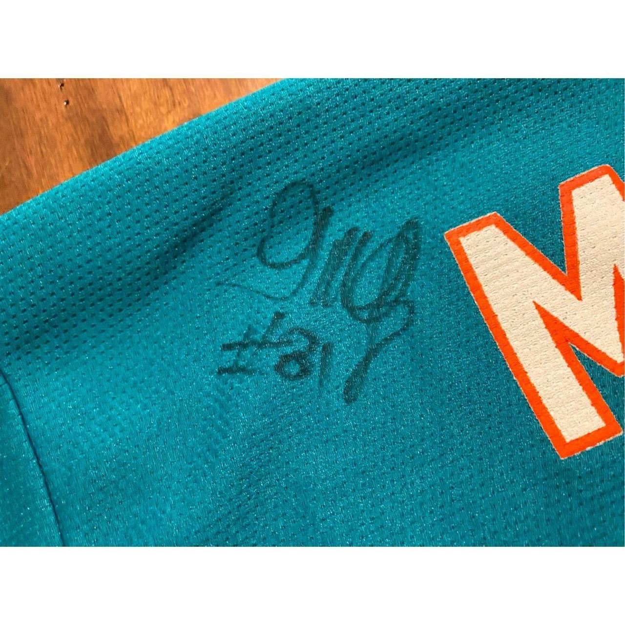 Vintage NFL Logo Athletic OJ McDuffie Miami Dolphins - Depop