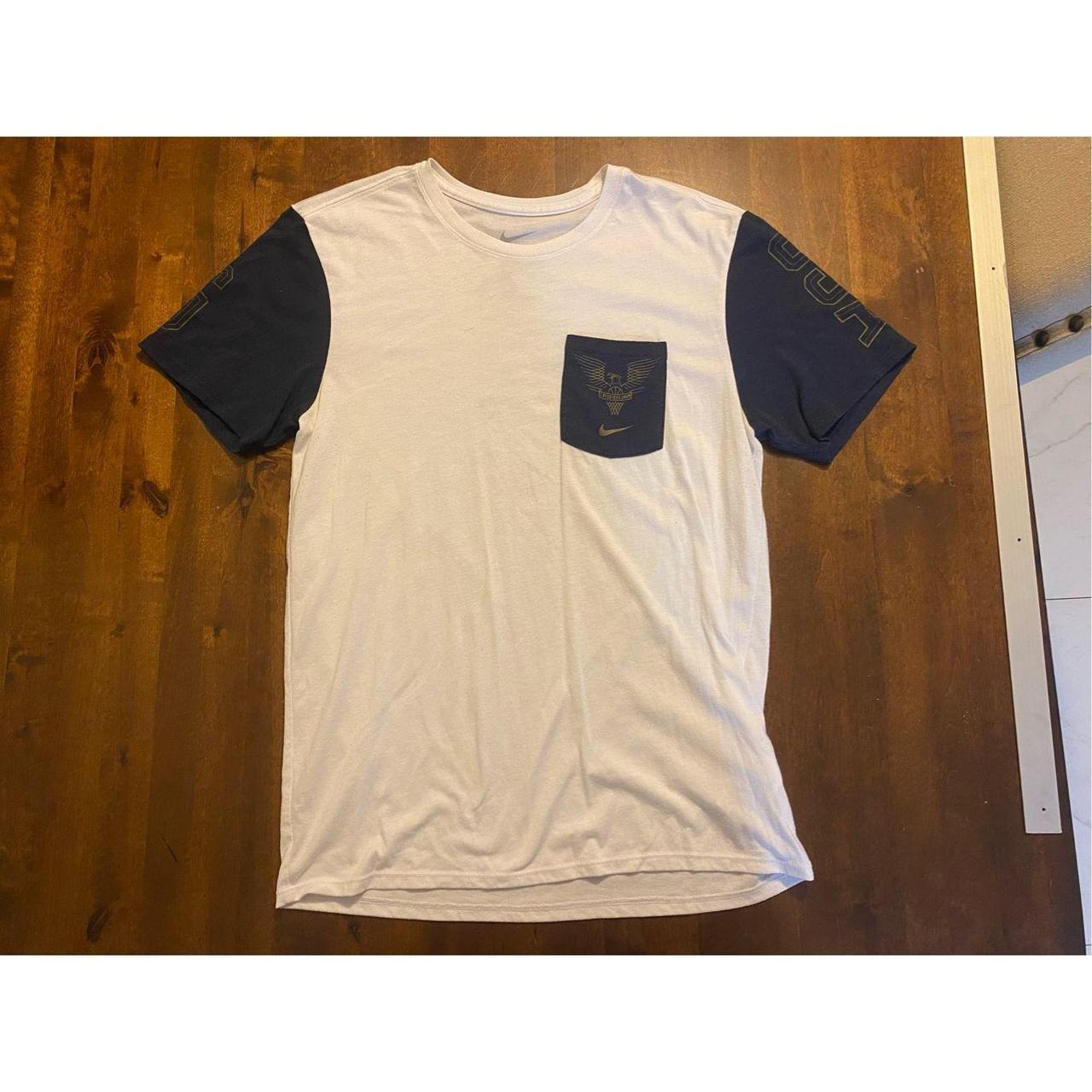 Nike USA Men's Basketball Shirt White Sz Medium... Depop