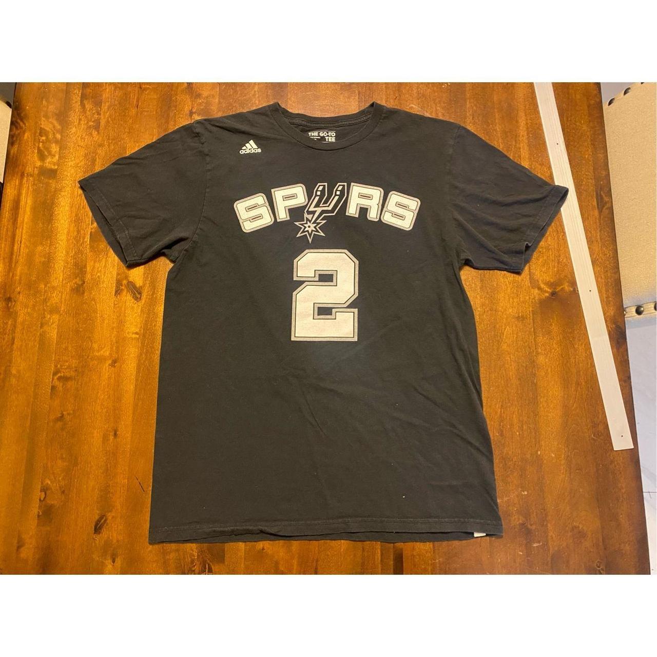 Black Antonio T-Shirt... Depop Kawhi Leonard San - Spurs #2