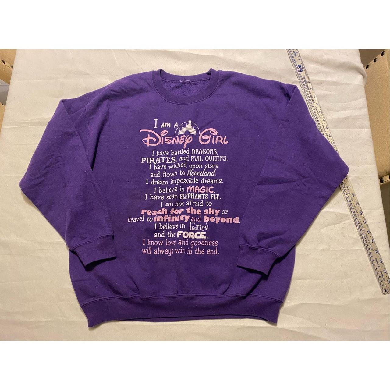 Disney Sweater Womens Extra Large XXL Purple