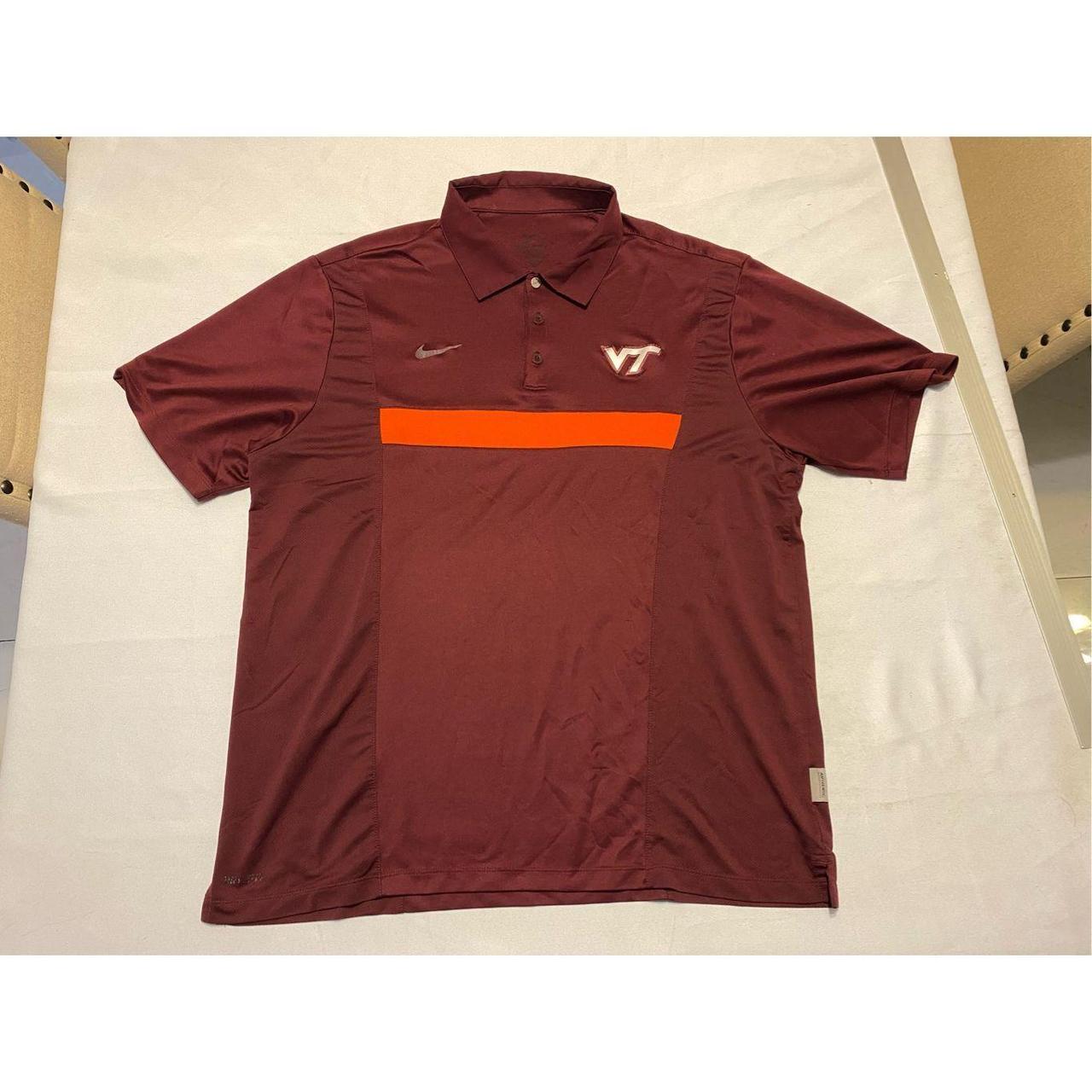 Virginia tech golf outlet shirt