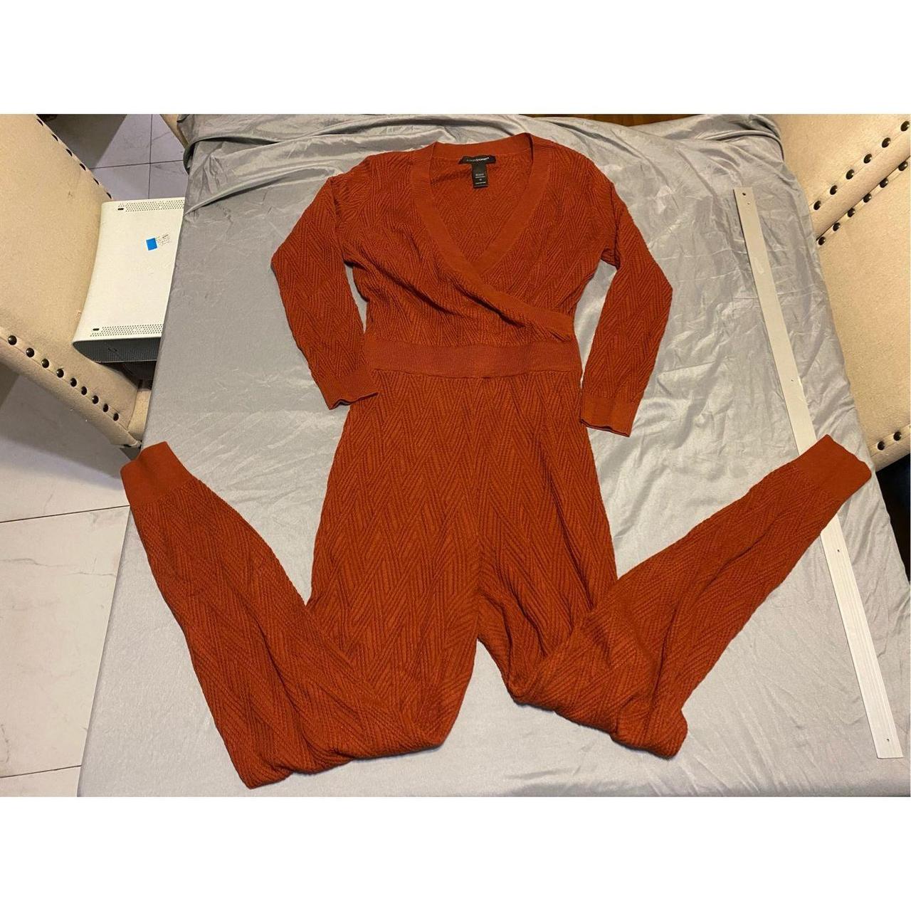 Ashley Stewart Jumpsuit Womens 10 rust colored. Depop