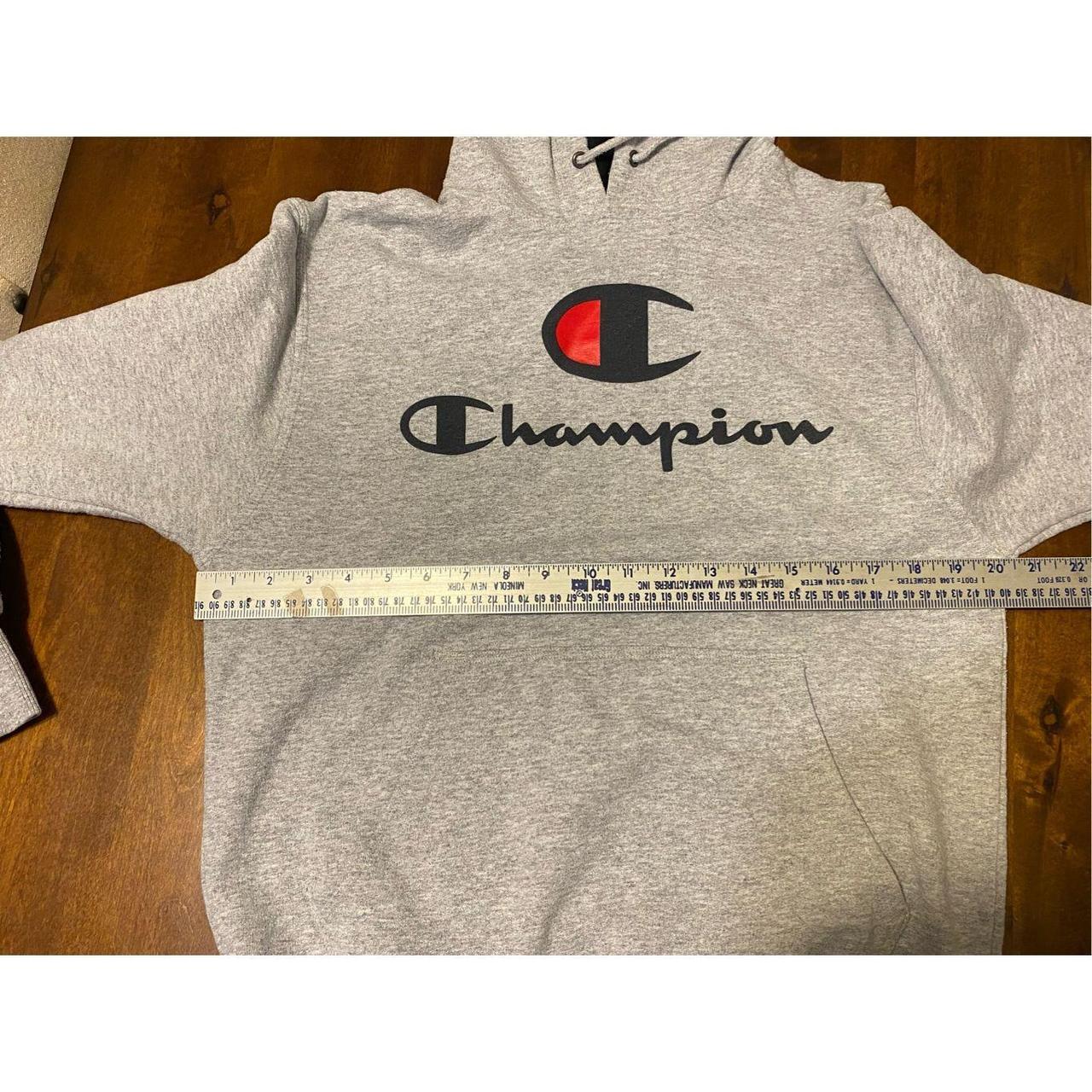 Champion sweater logo all over intetnal 55s