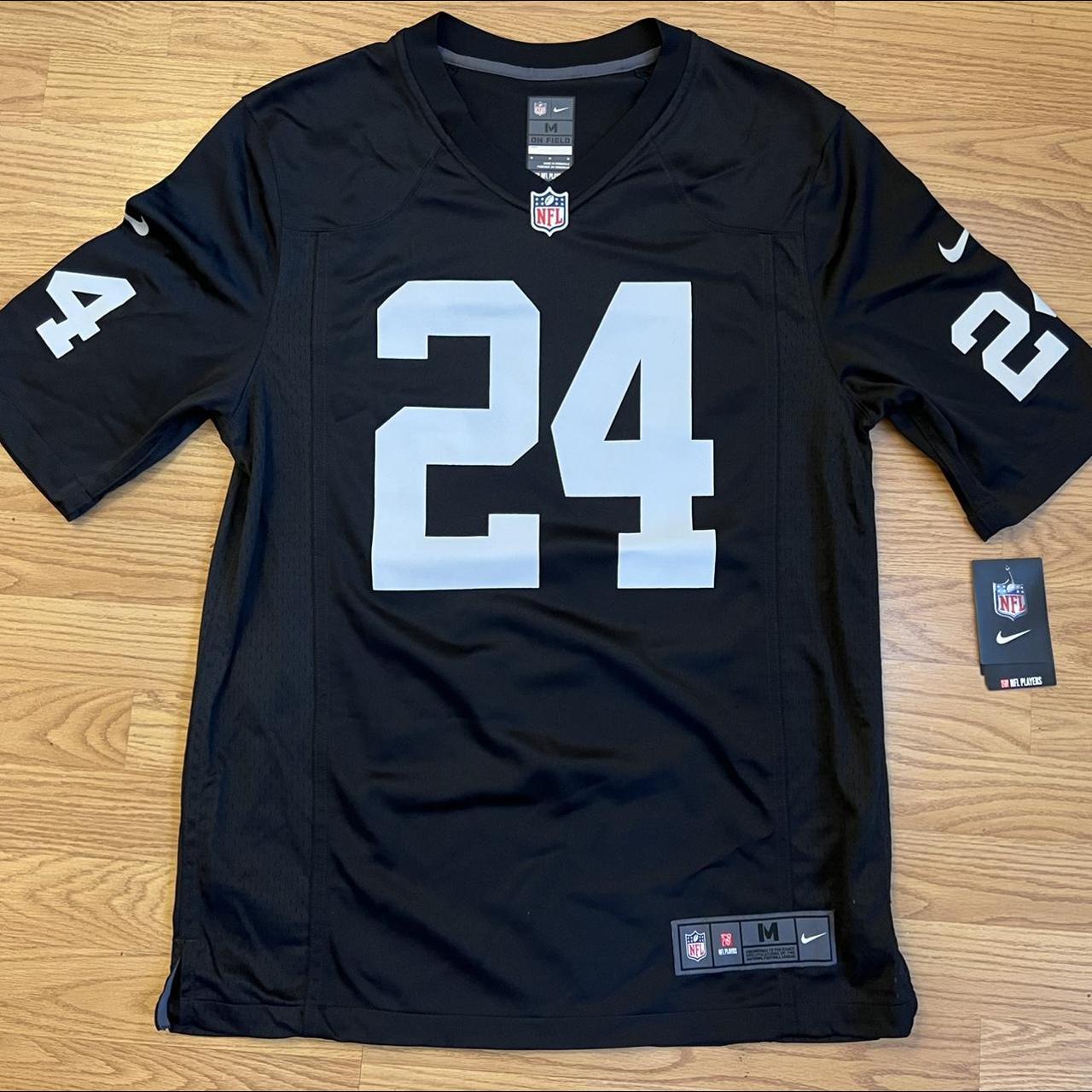 Raiders Marshawn Lynch Official Jersey by Nike. New - Depop