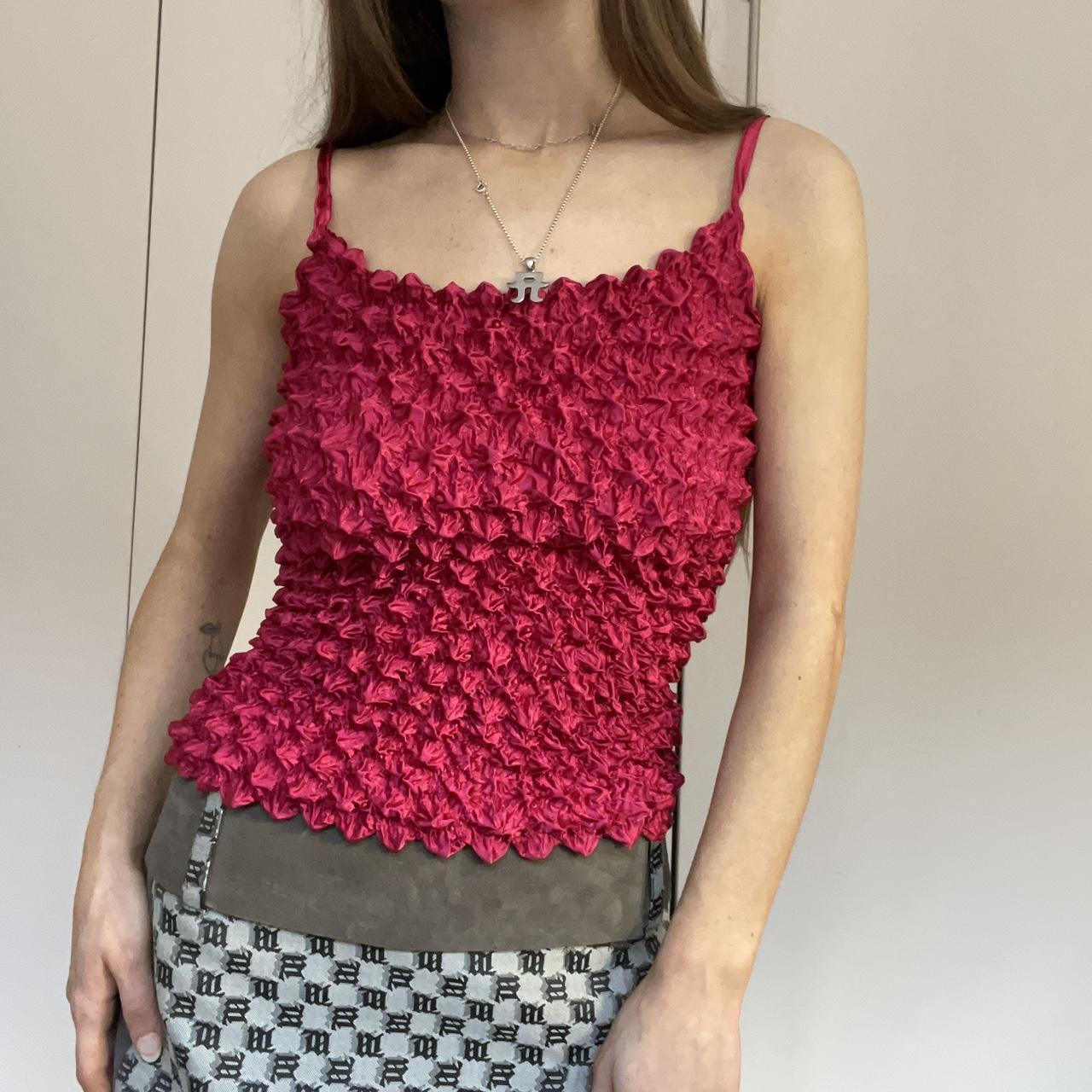 ️ True vintage popcorn tank top. In a beautiful... Depop