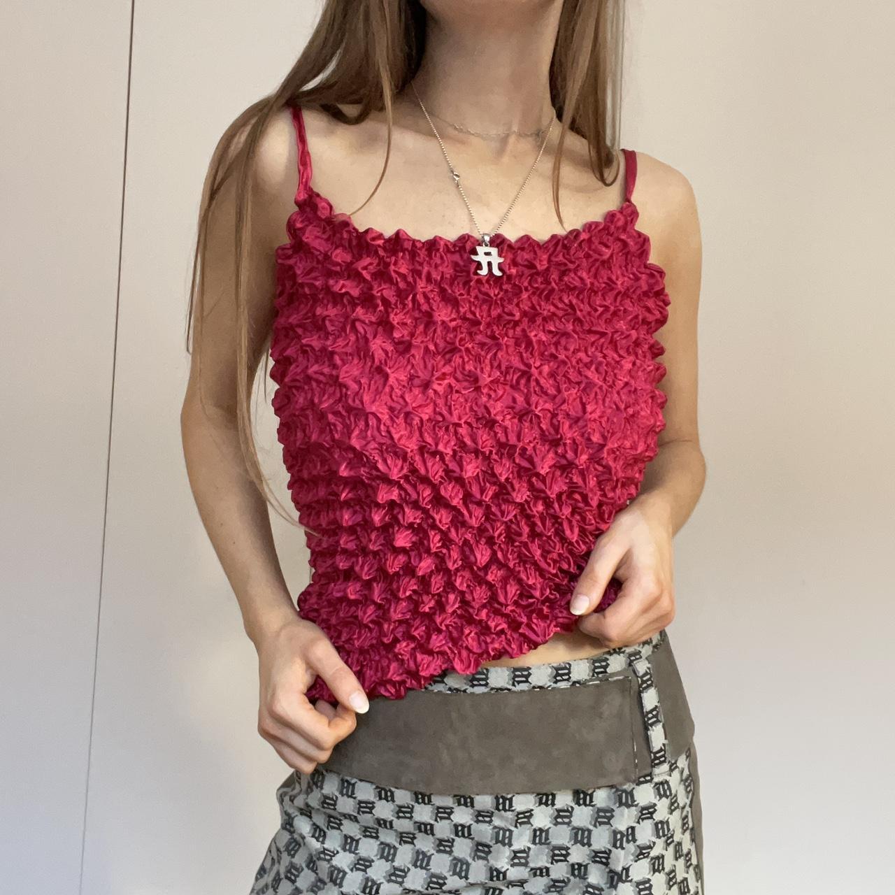 ️ True vintage popcorn tank top. In a beautiful... Depop