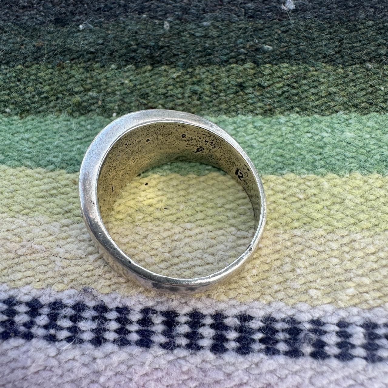 Women's Ring - Silver – Open Wing Eagle Ring Size… - image 5