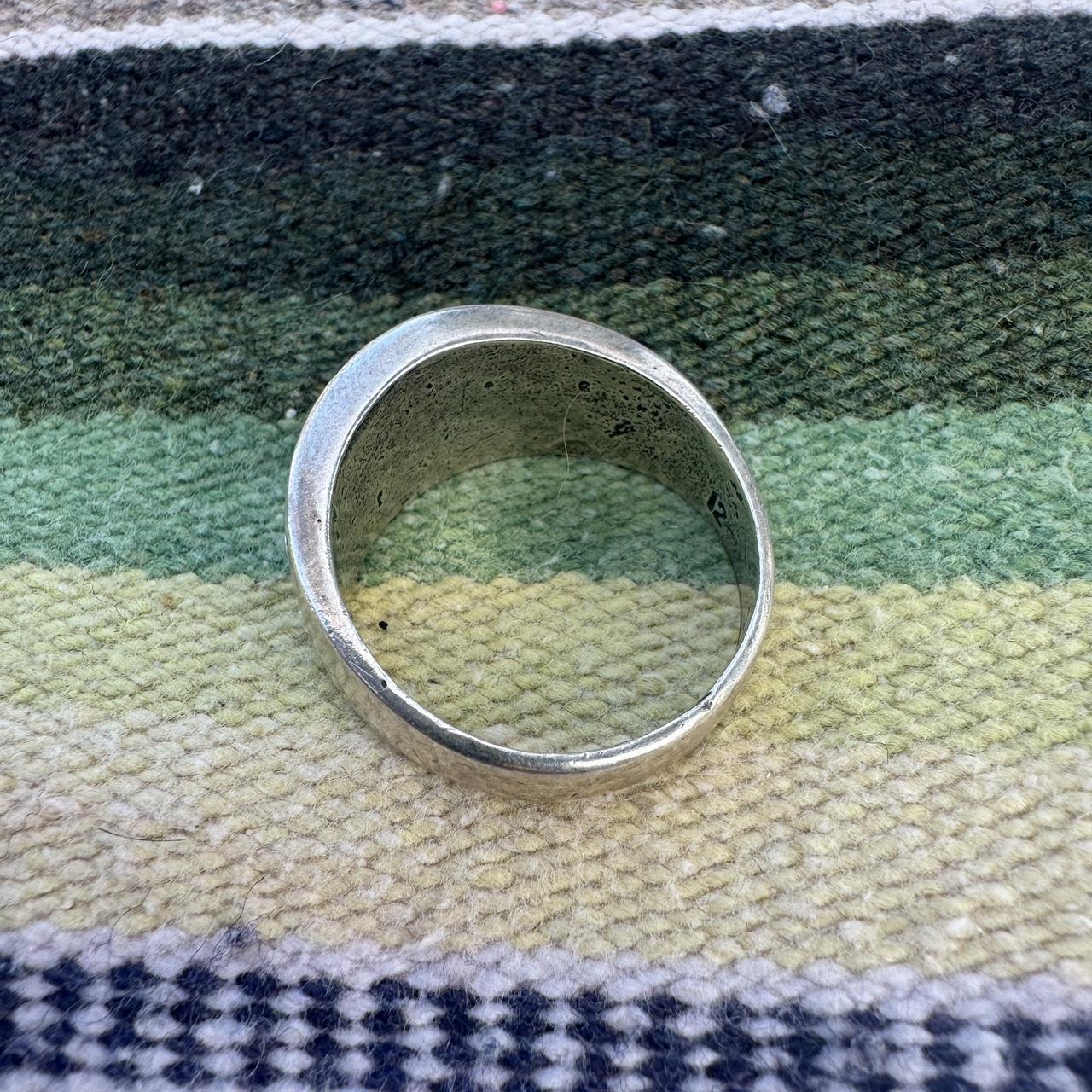 Women's Ring - Silver – Open Wing Eagle Ring Size… - image 3