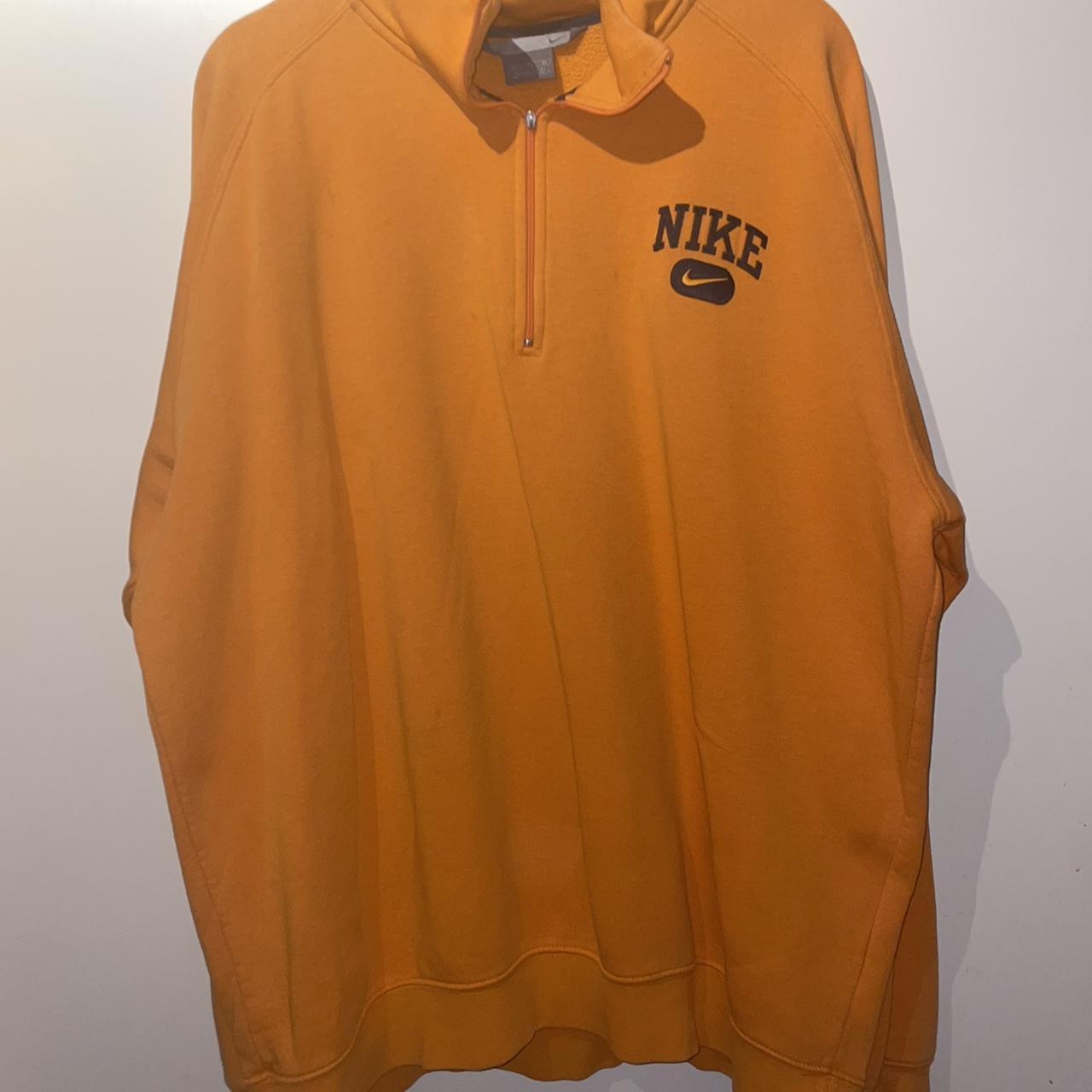 Yellow nike hot sale quarter zip