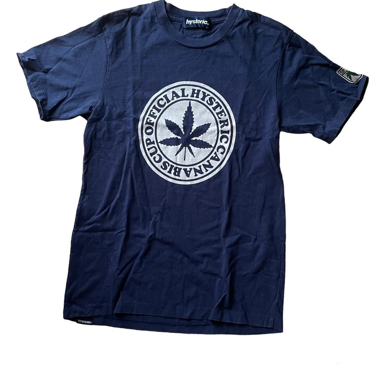 トップス vintage hysteric glamour cannabis tee Hysteric Glamour Cannabis Cup Weed Graphic print tee | Depop
