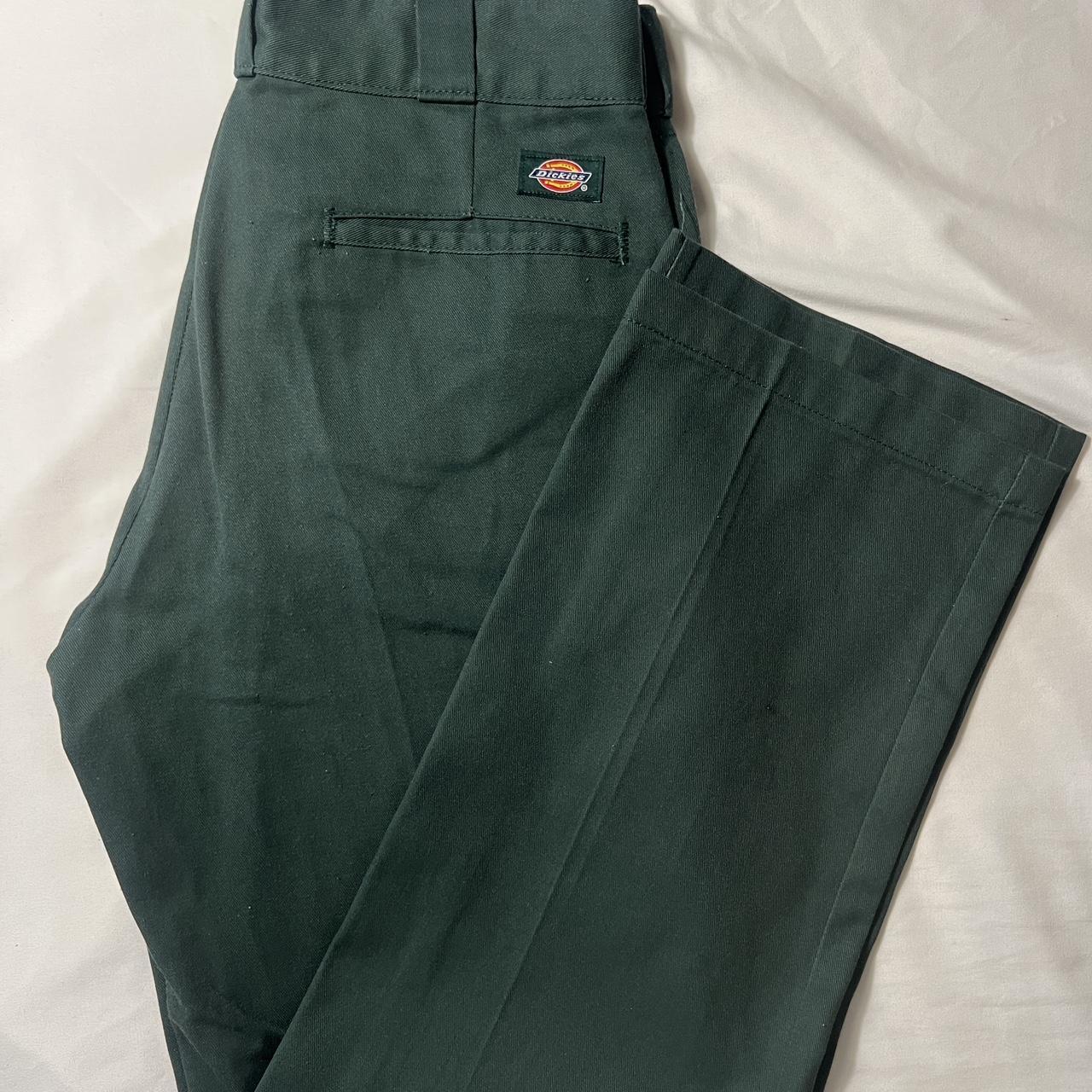 Green Dickies 874 original fit size 30x32. Condition... - Depop