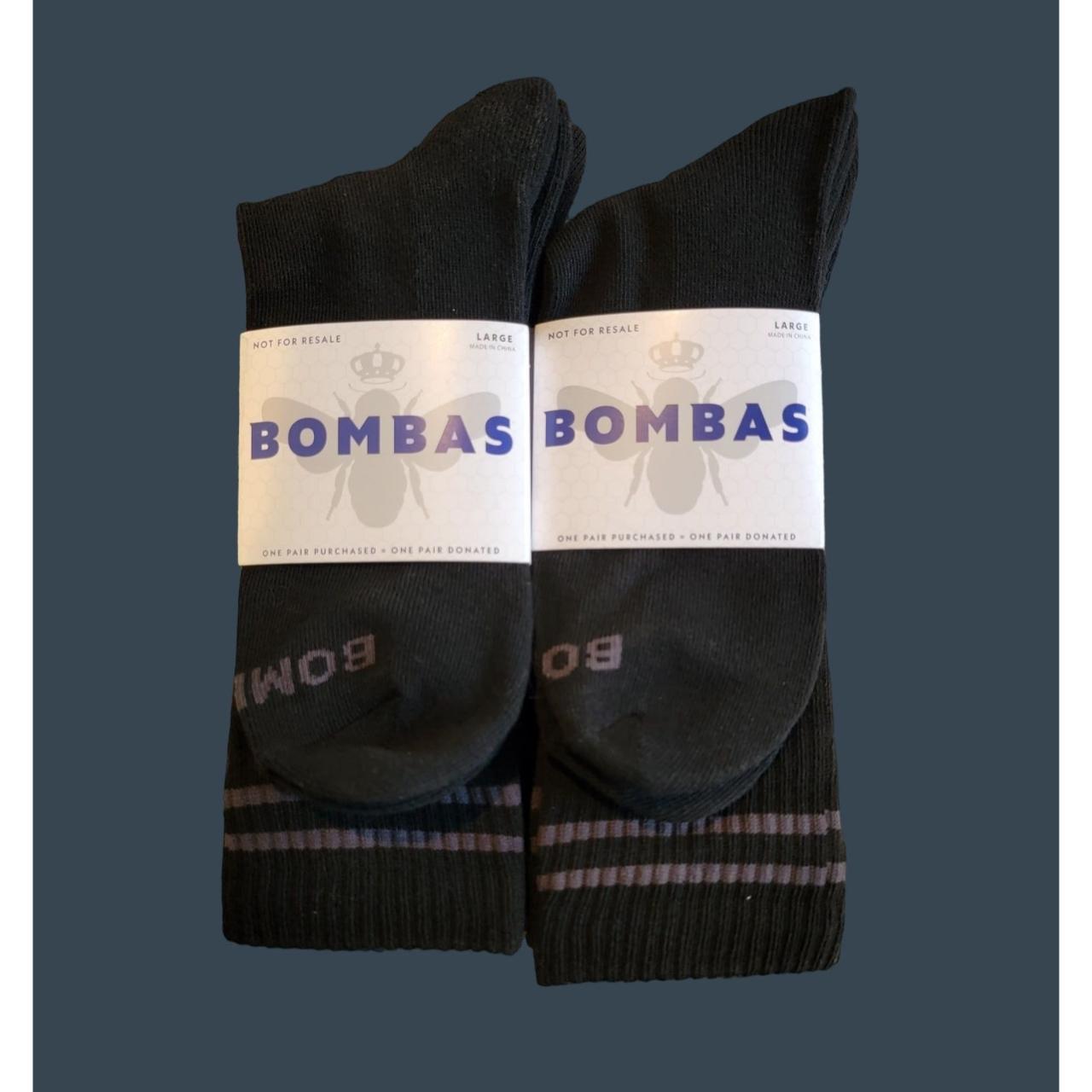 Bombas Men's Black Socks Depop