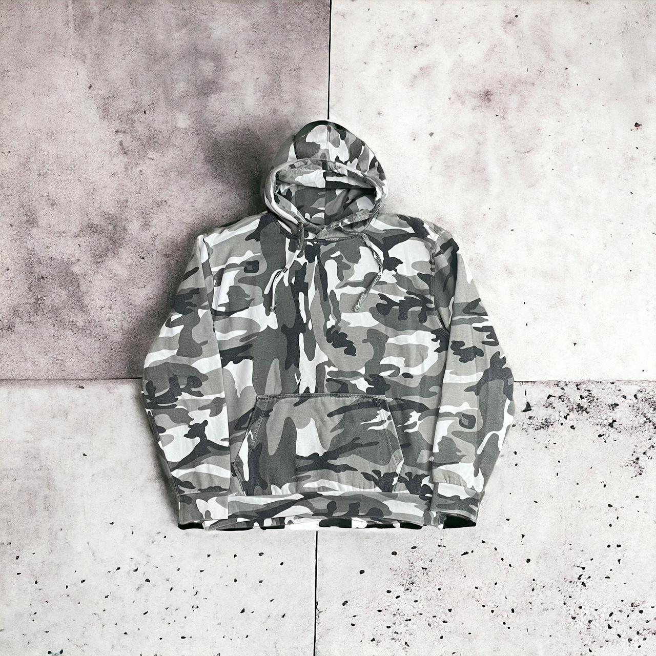 Assc white cheap camo hoodie