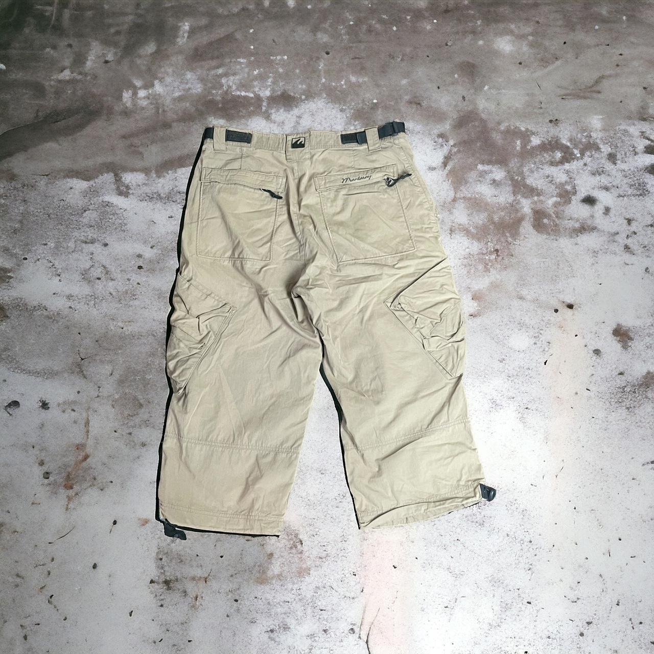 Khaki Shorts Mantaray Cargo Shorts Stone Mens Elasticated Waist