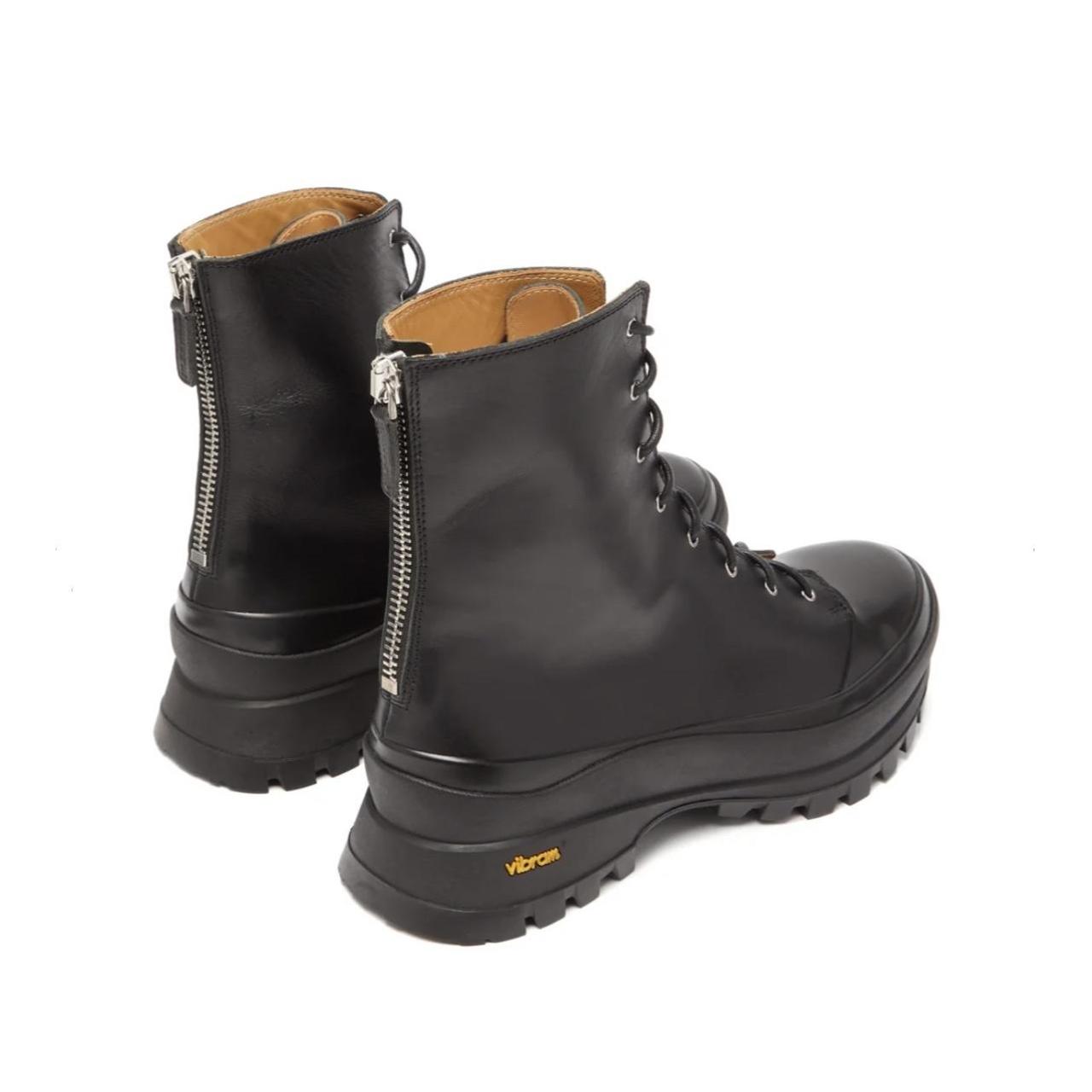 JIL SANDER 21AW ski skrap bondage boots Jil Sander Black Trek Sole