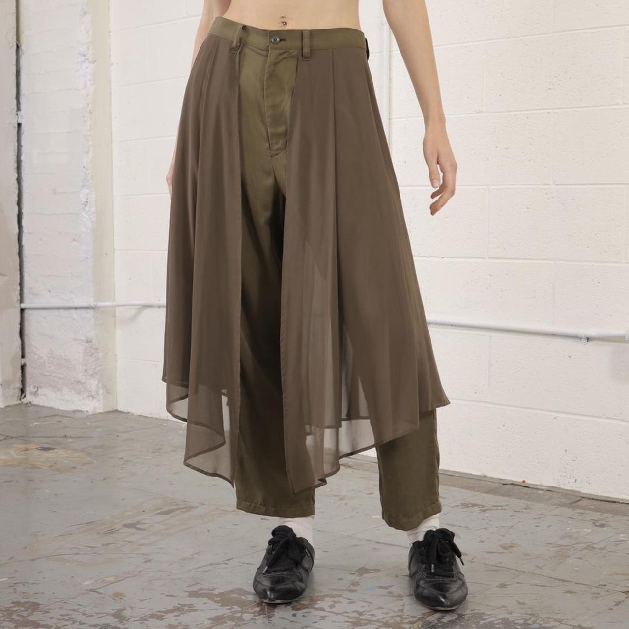 Buy Women Grey Solid Skirt with Attached Trousers 34 Online at  desertcartINDIA