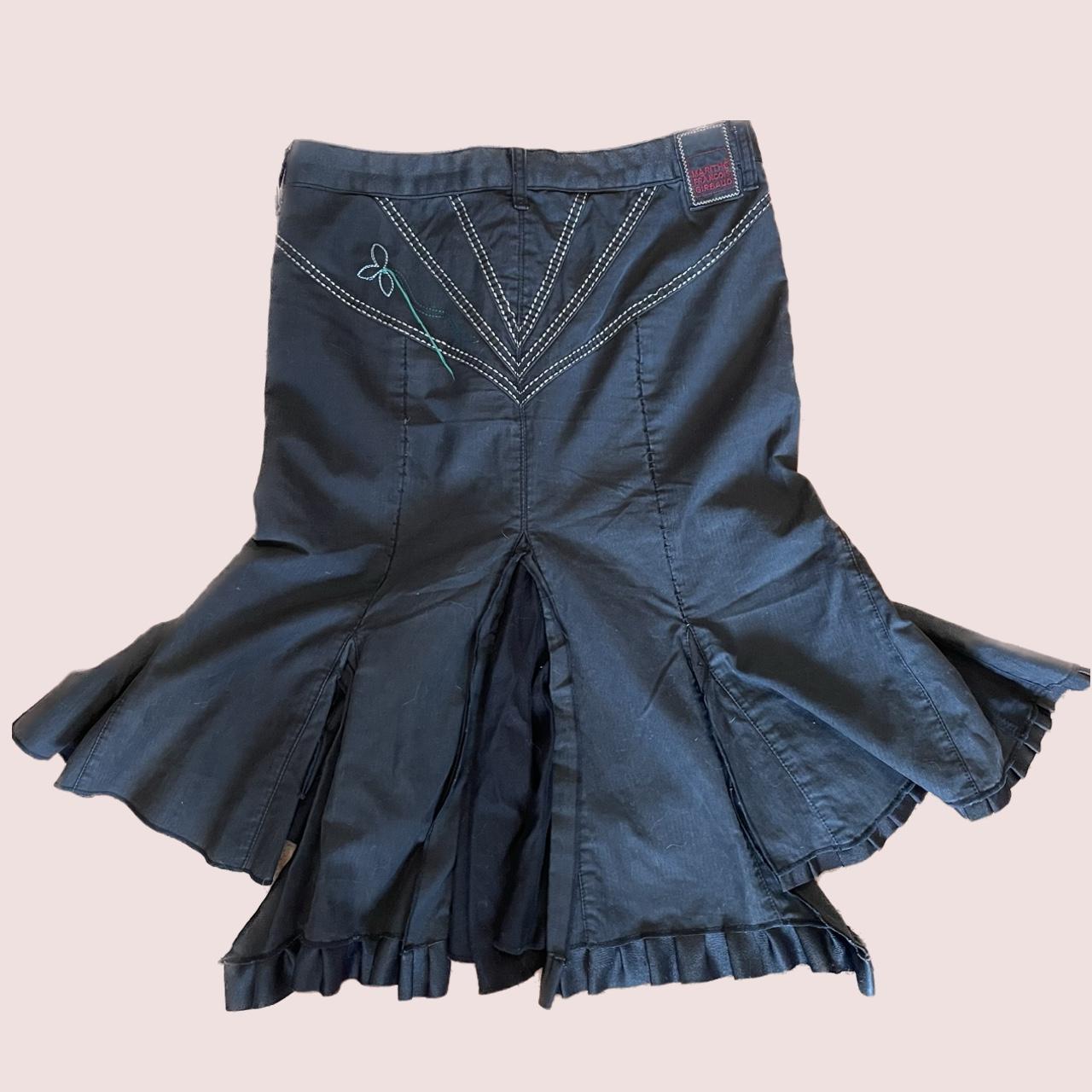 Marithé + François Girbaud black deconstructed denim | Depop