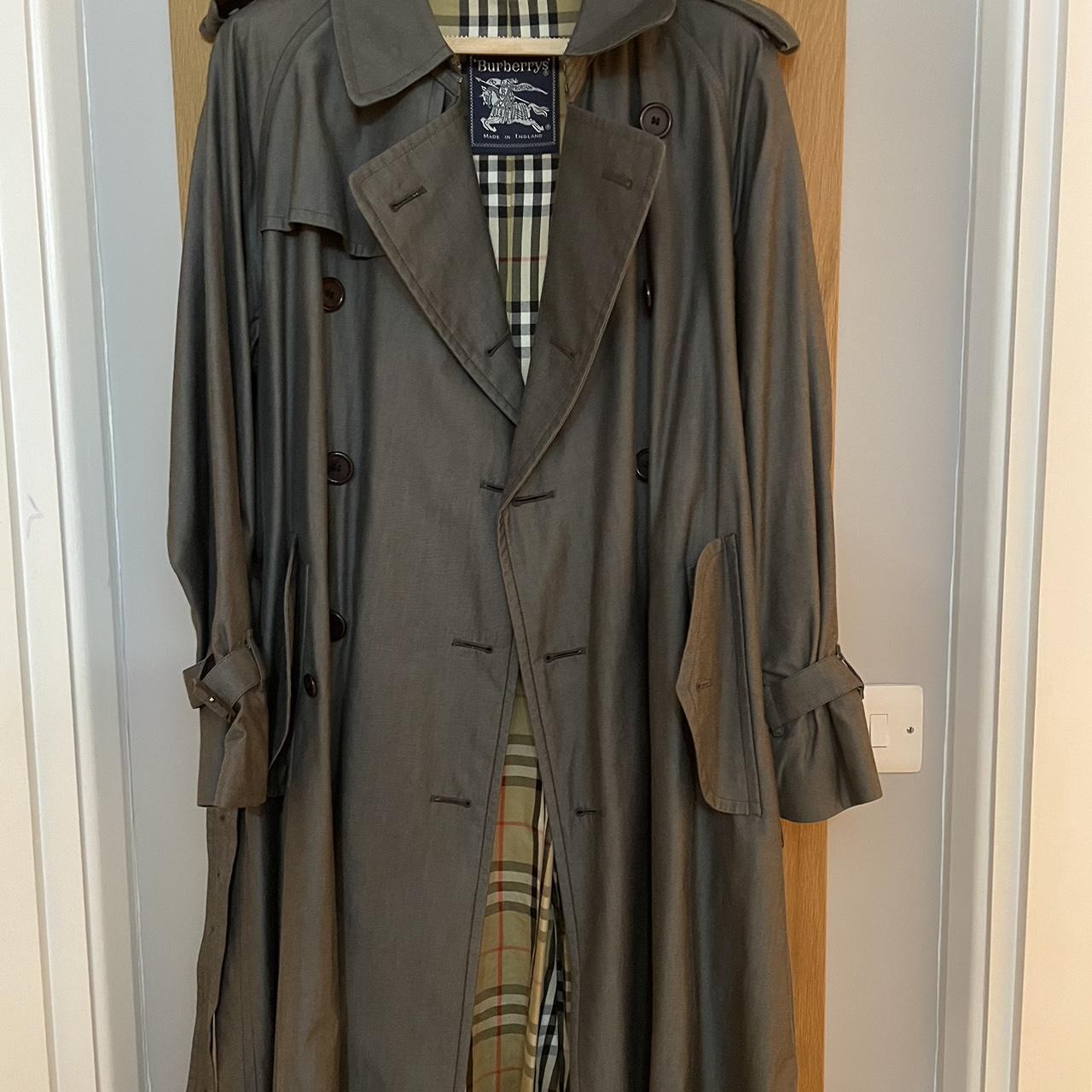 depop burberry trench