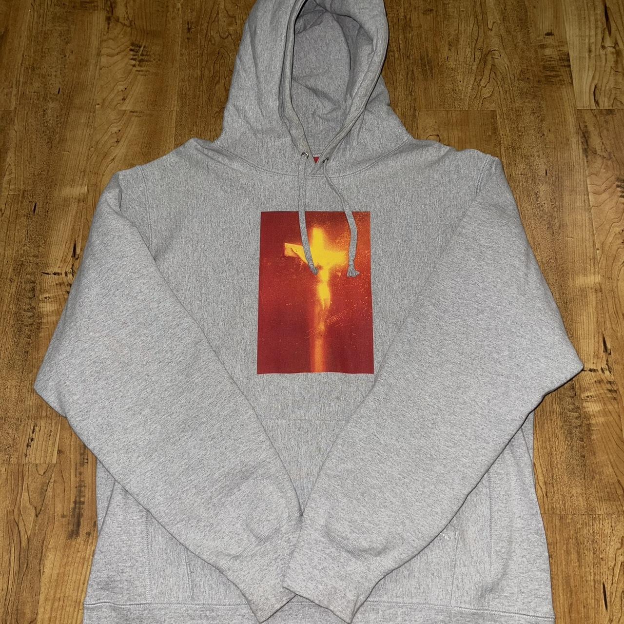 Supreme andres clearance serrano hoodie