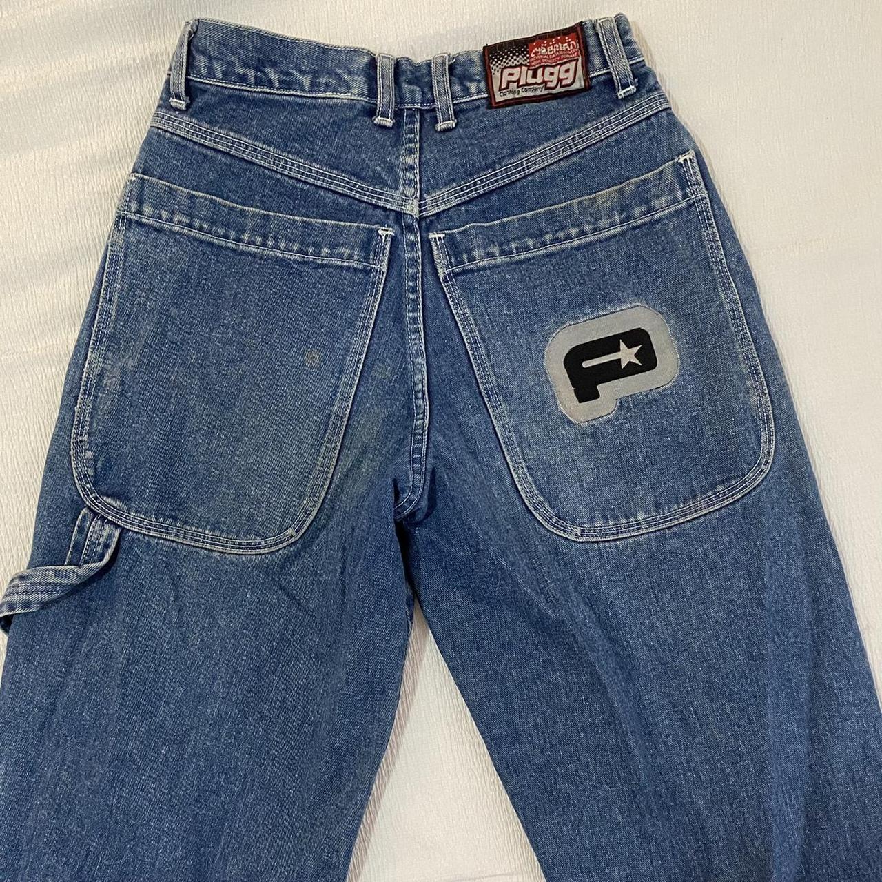 The BEST cargo jeans Brand PLUGG vintage high... - Depop