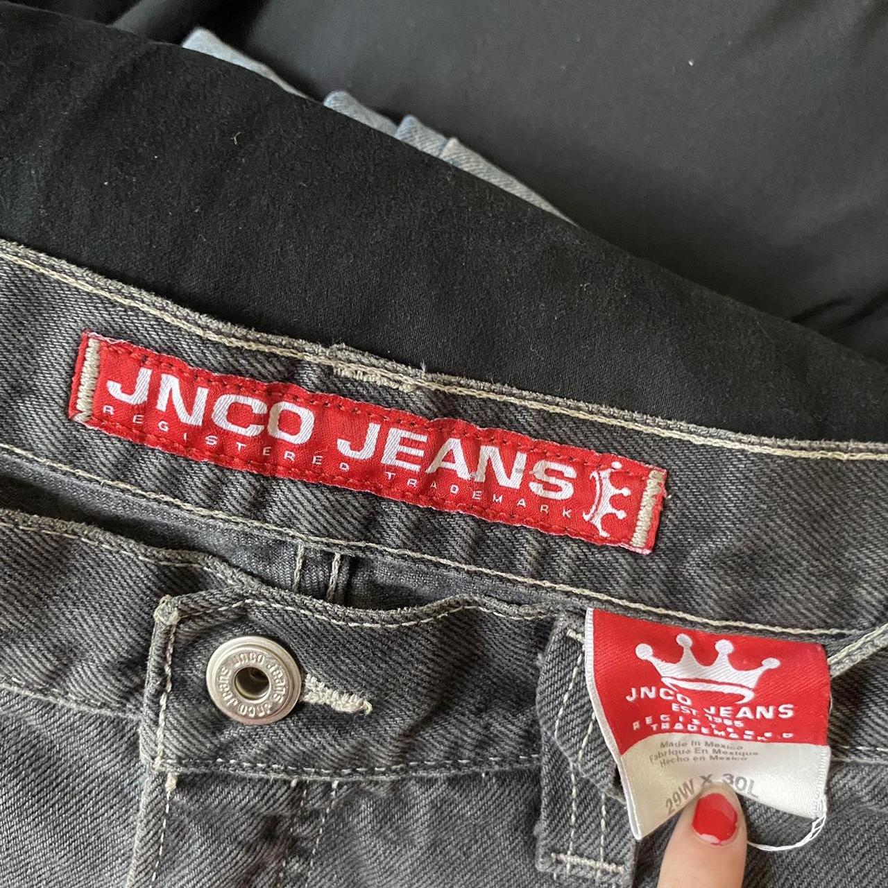 The perfect JNCO jeans Light grey Women’s high... - Depop