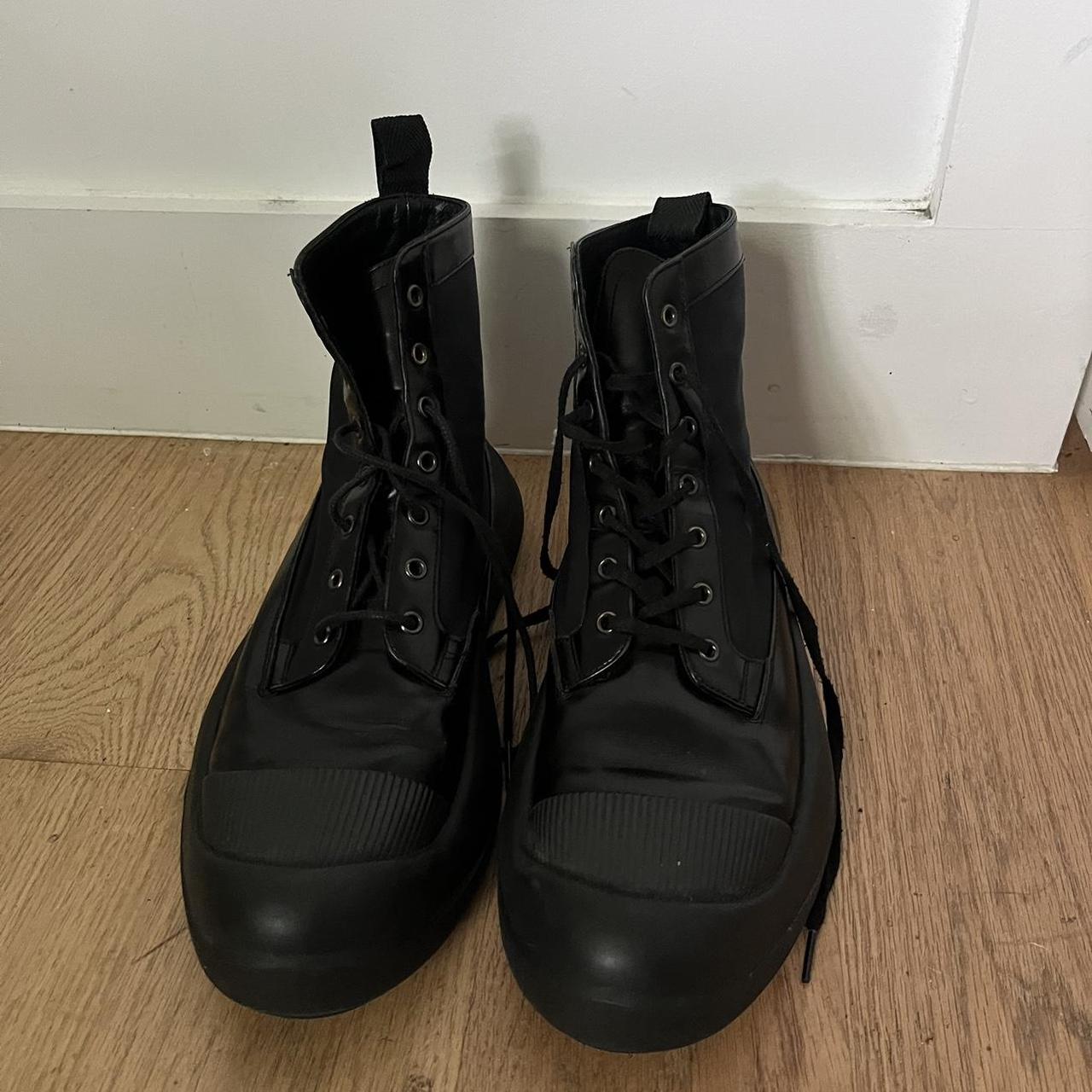 wigurve the onitsuka high top in black super good... - Depop