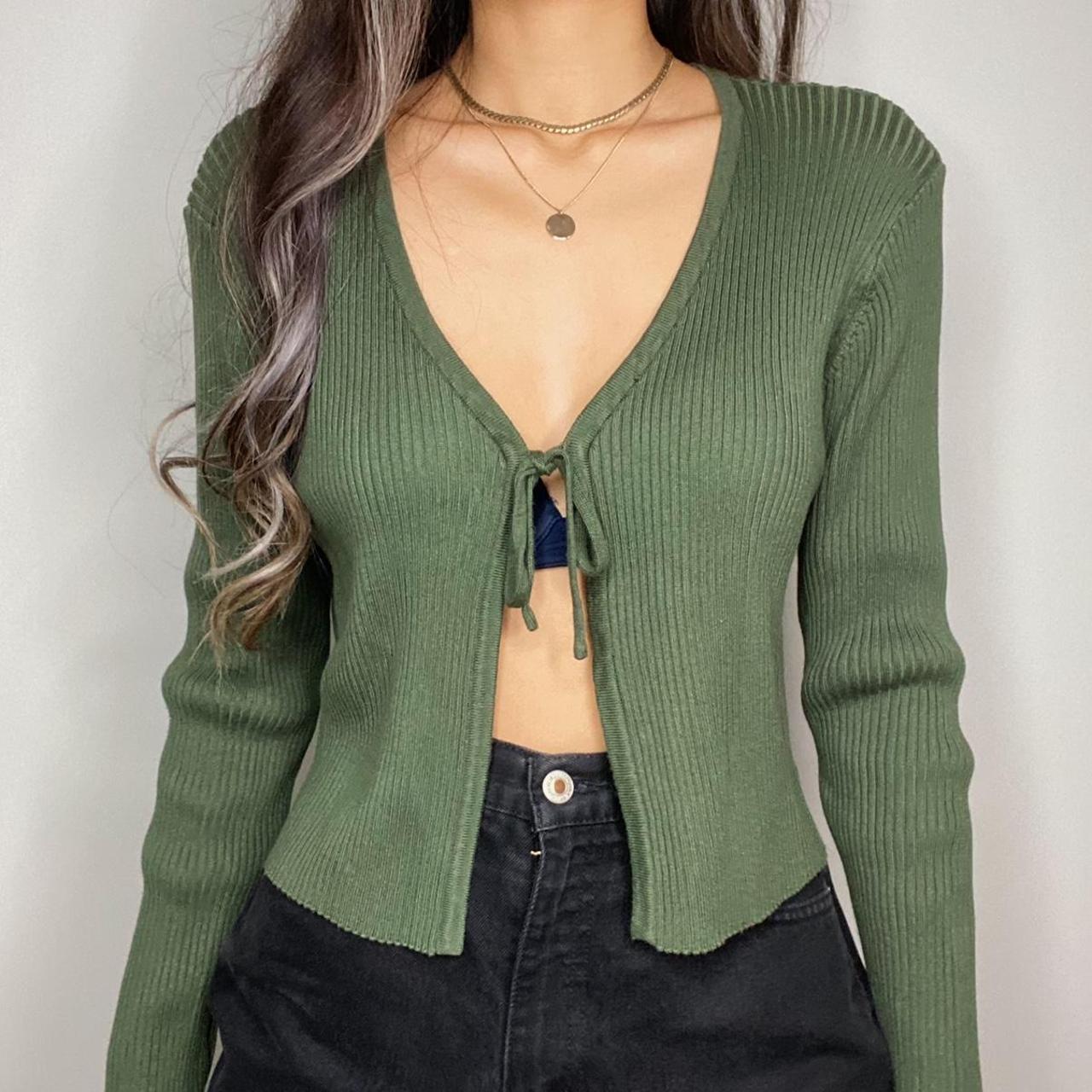 Women's Green Blouse | Depop