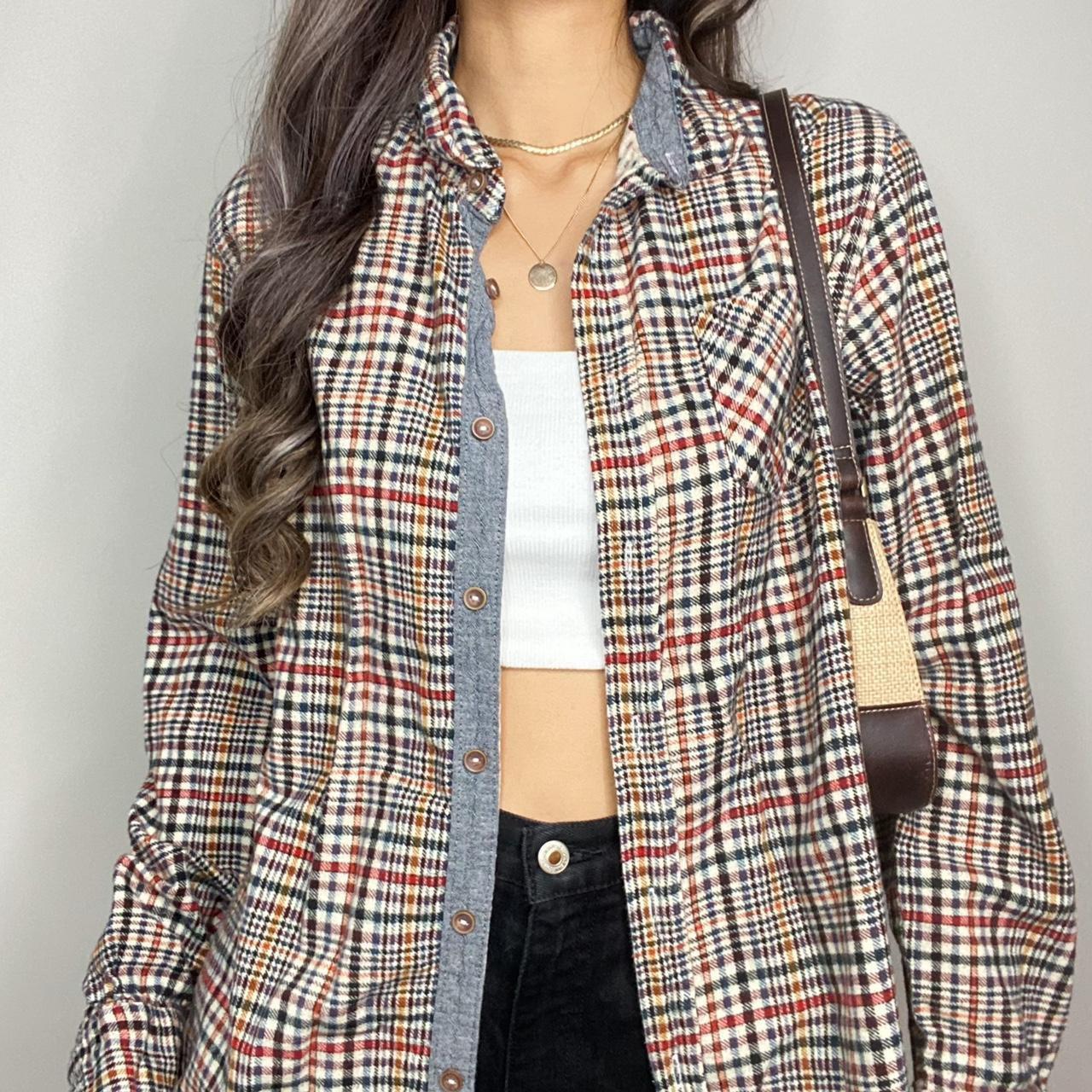 checkered polo for ladies