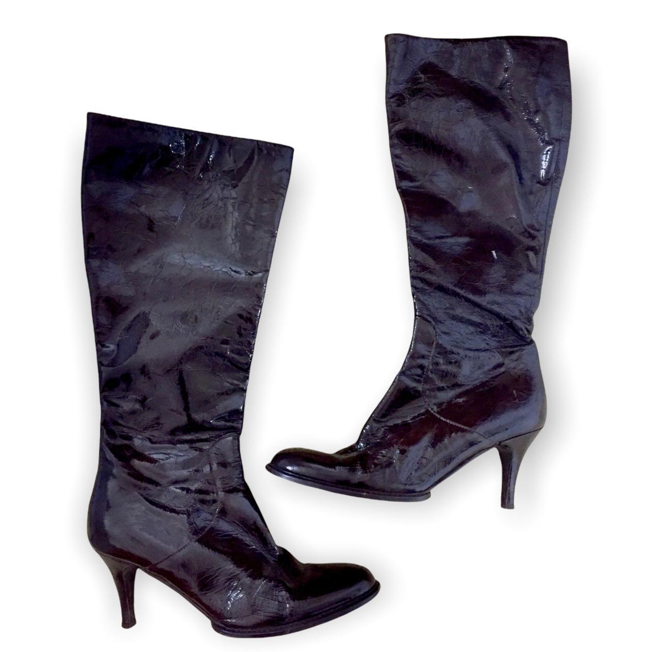 low boots bordeaux