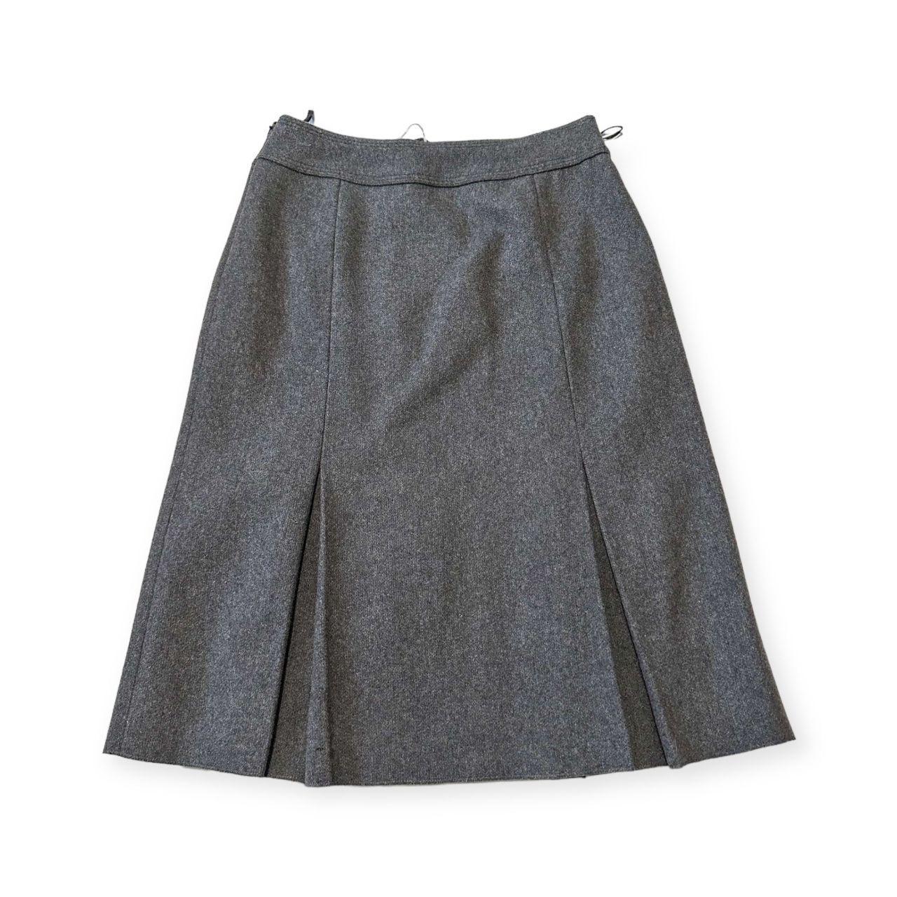 Miu Miu Women's Midi Skirt - Grey - M – Miu Miu G… - image 5