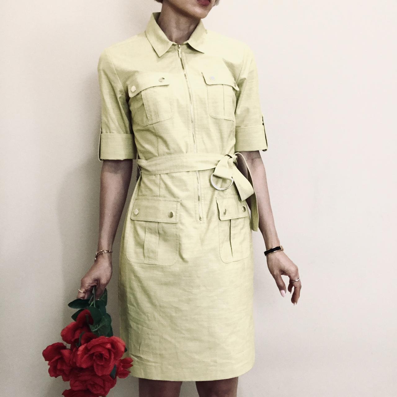 Nordstrom Women's Yellow Dress Depop