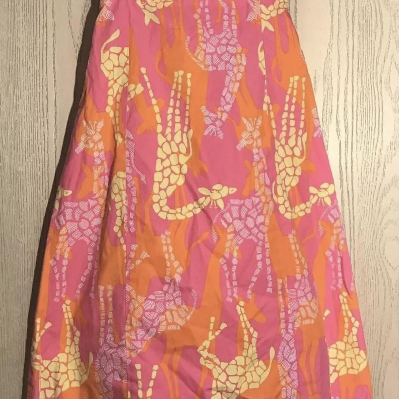 Lilly pulitzer giraffe print dress best sale