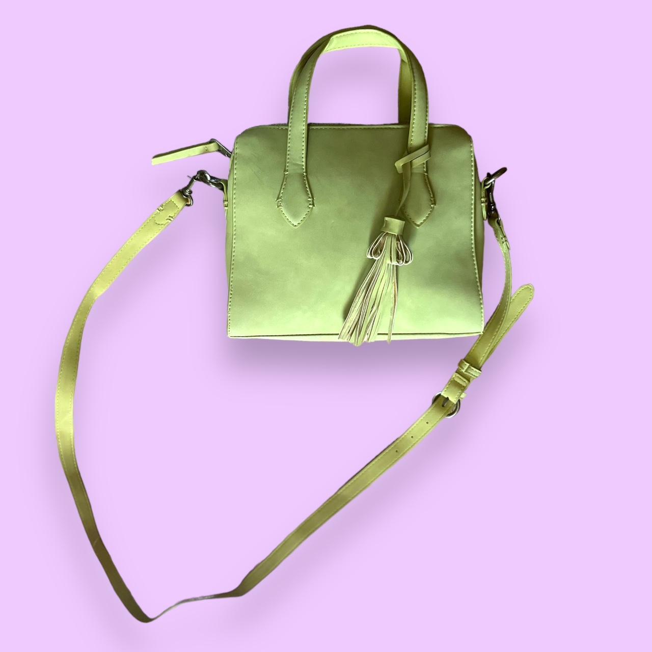 Fendi - By The Way Green Suede Medium Boston Bag